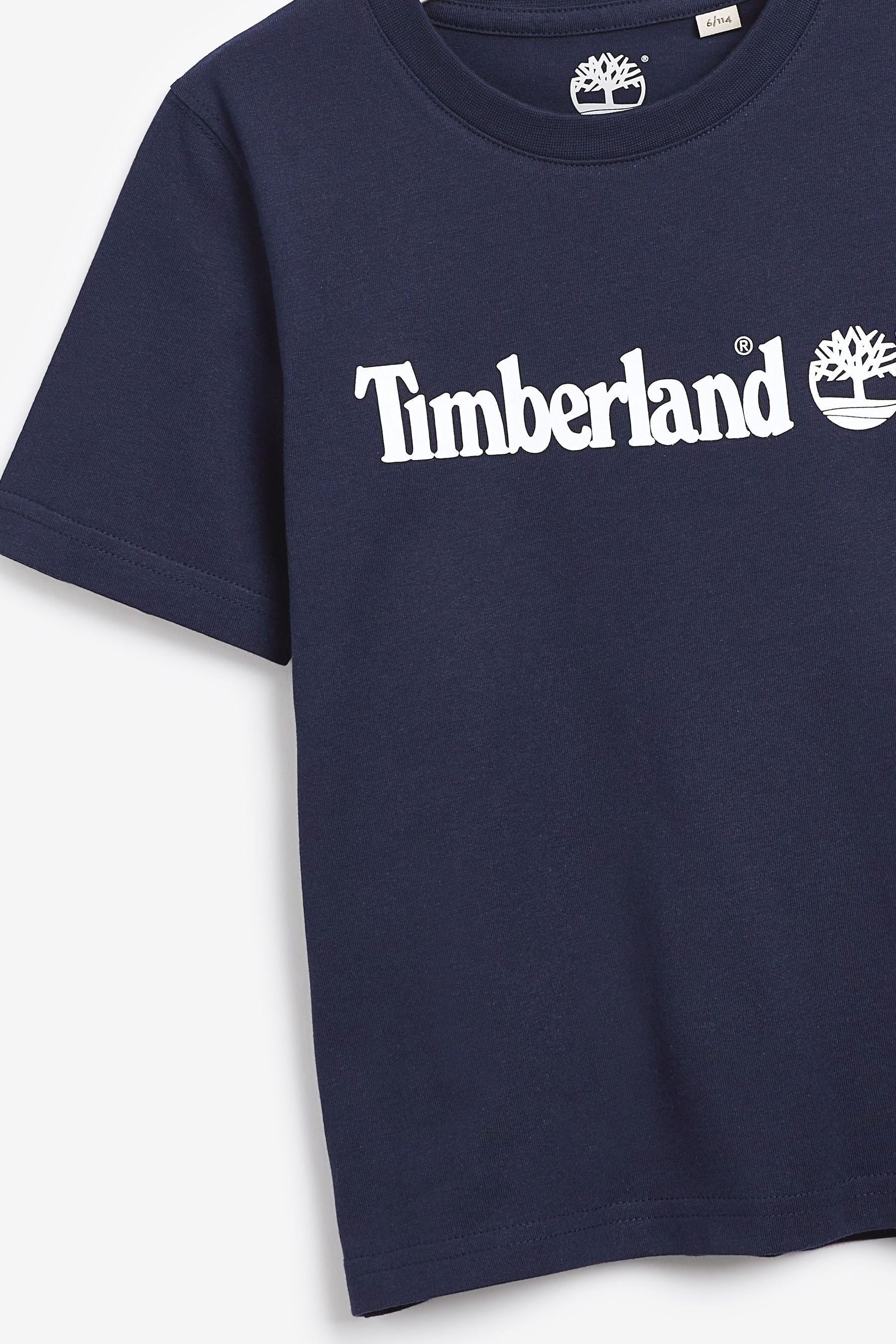 Timberland® Navy Logo T-Shirt