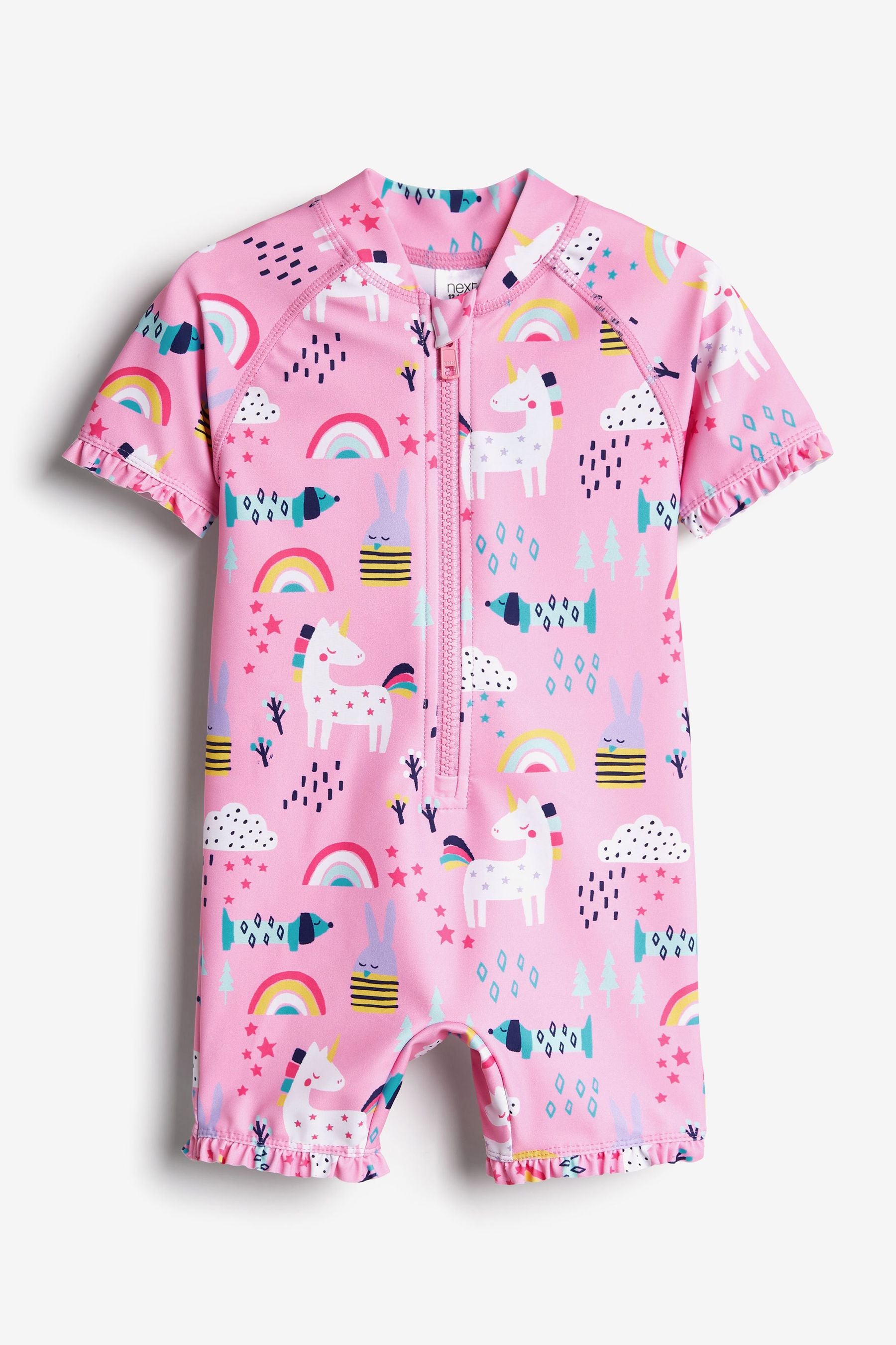 Pink Unicorn Sunsafe Swimsuit (3mths-7yrs)