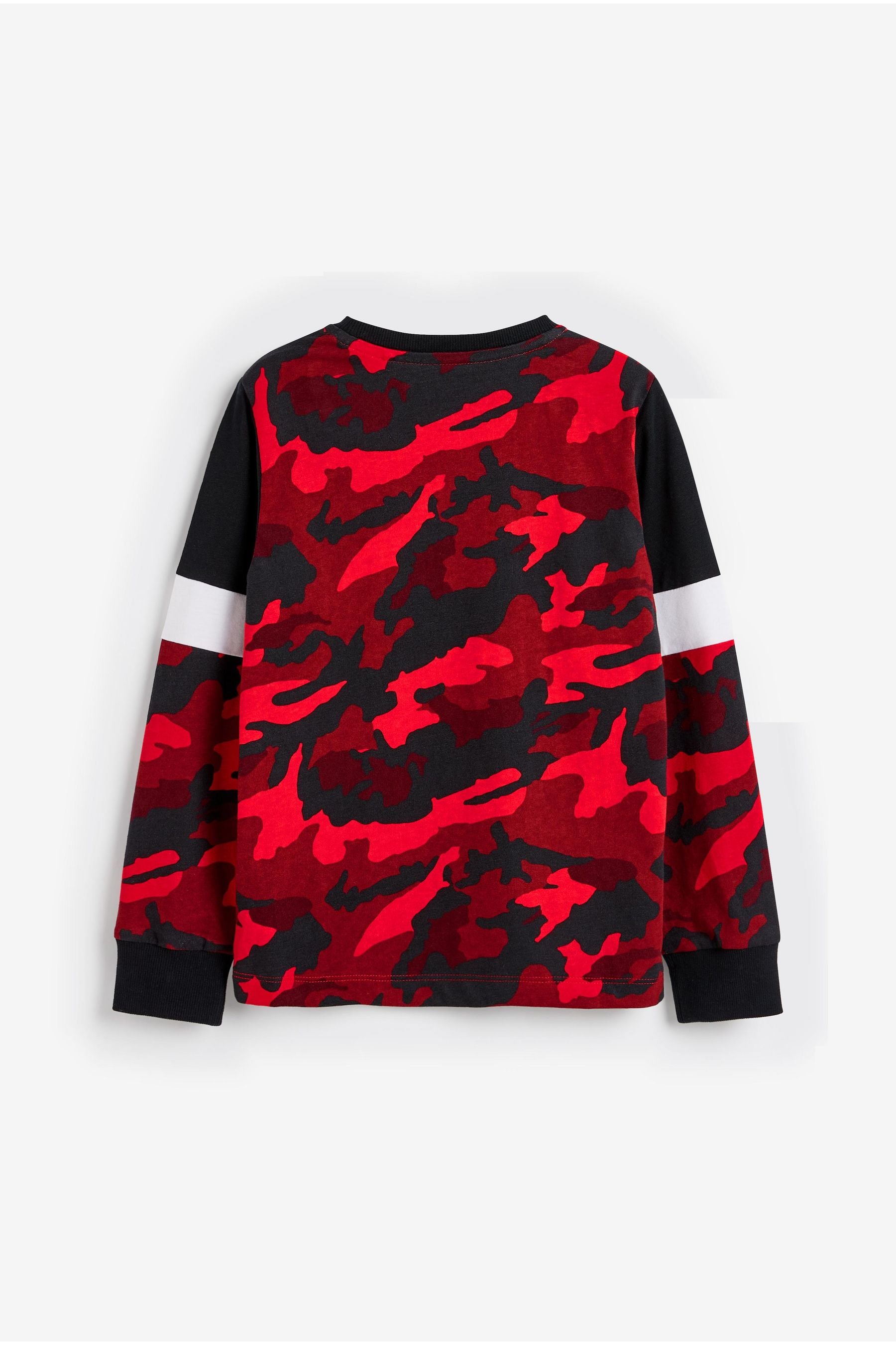 Black/Red Camouflage Pyjamas 3 Pack (3-16yrs)