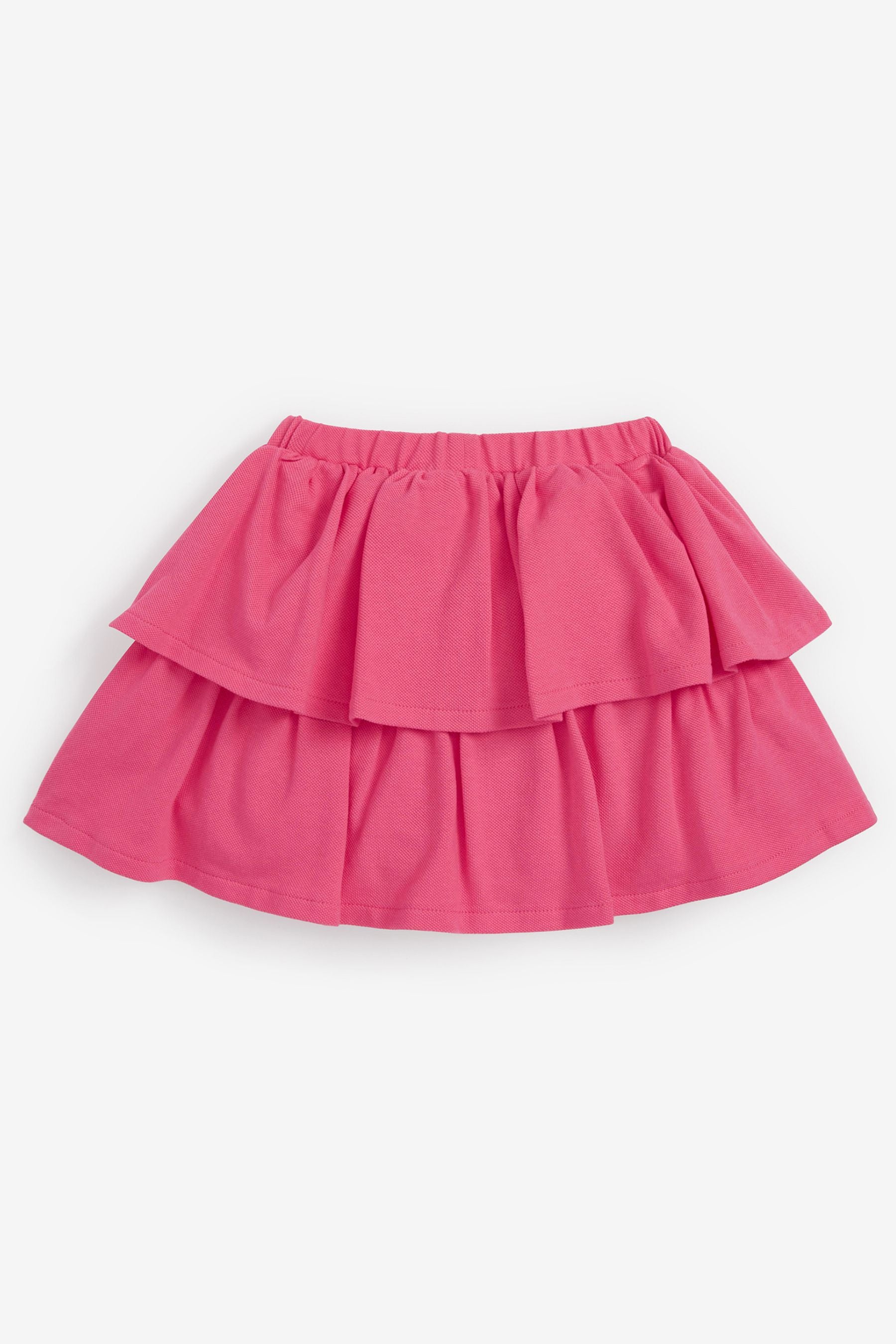 Pink Polo Top And Skirt Set (3mths-7yrs)