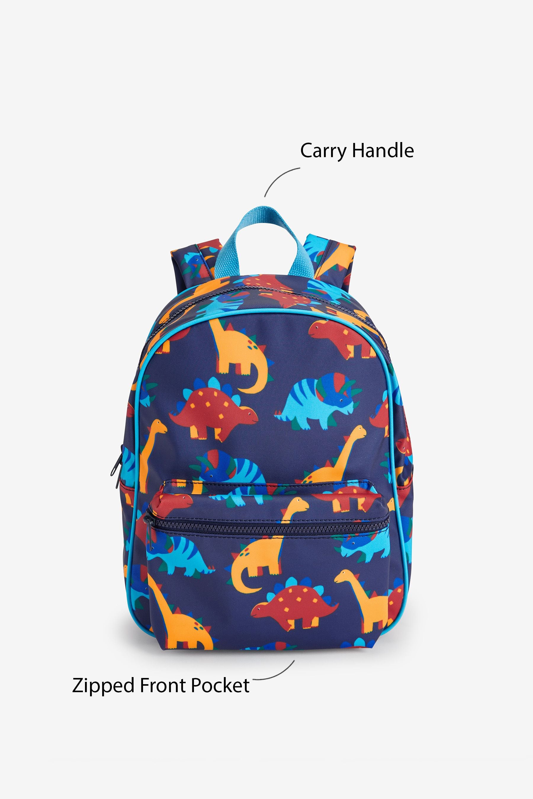 Blue Dinosaur Backpack