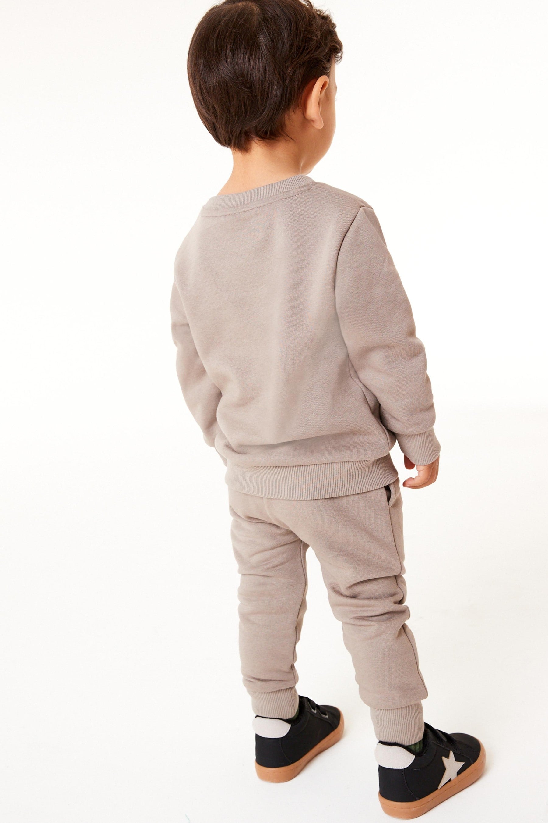 Stone Jersey Sweatshirt And Joggers Set (3mths-7yrs)