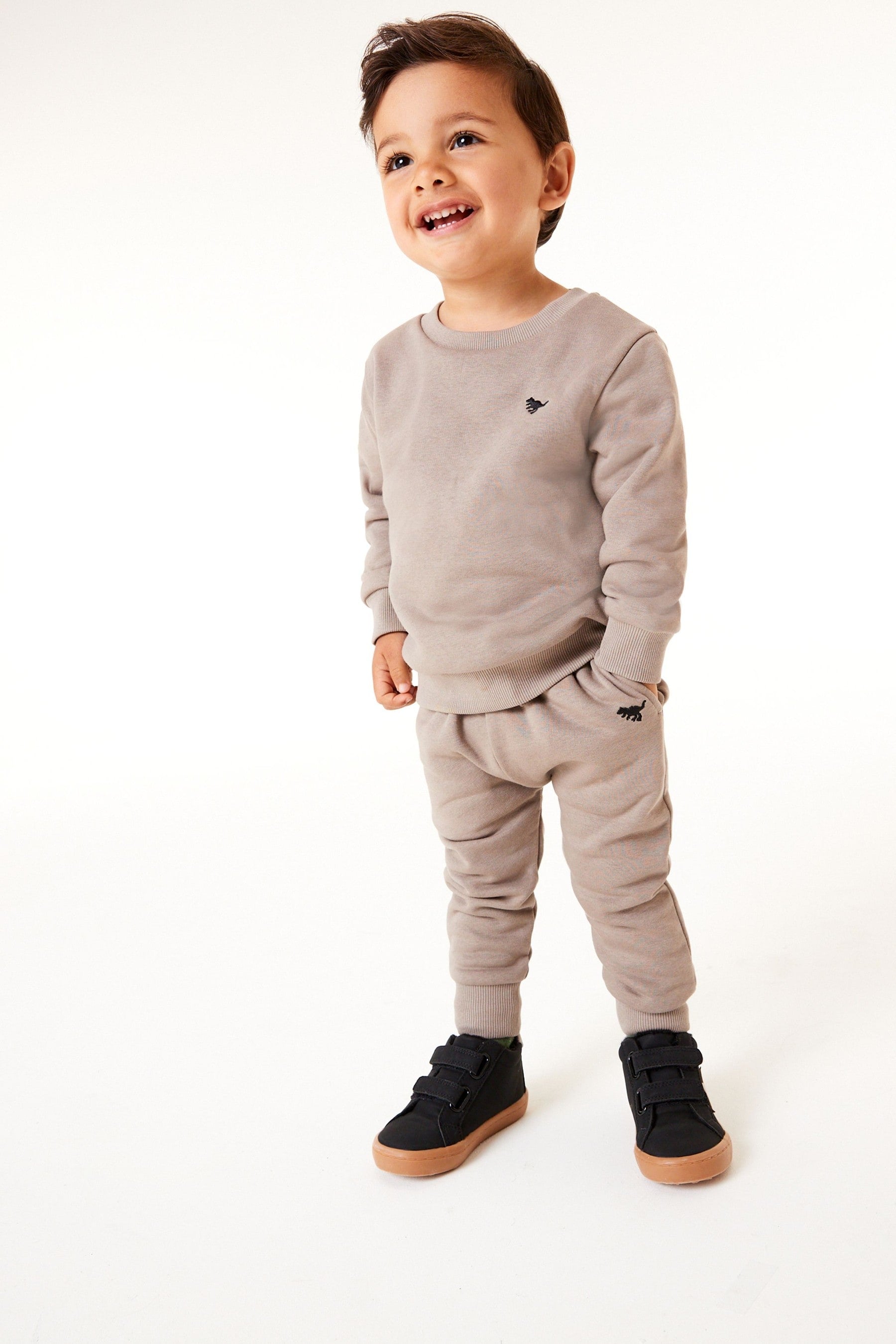 Stone Jersey Sweatshirt And Joggers Set (3mths-7yrs)