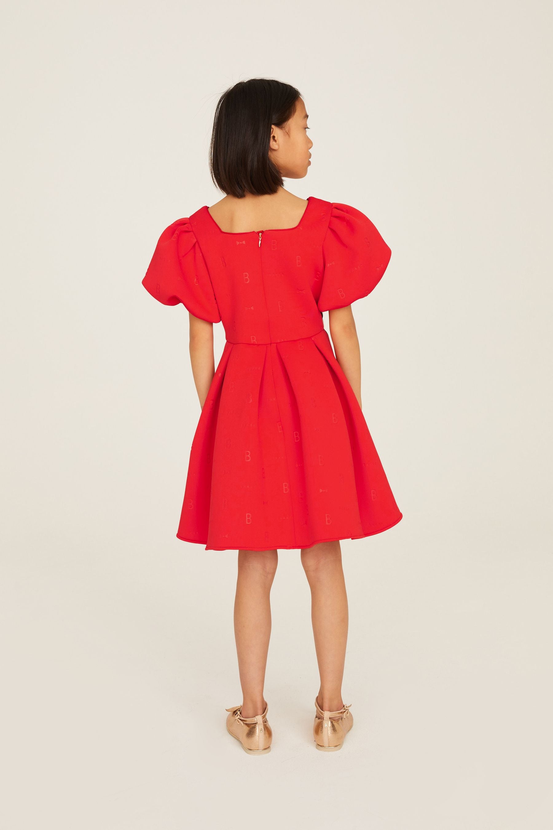 Red Baker by Ted Baker Embossed Scuba Dress