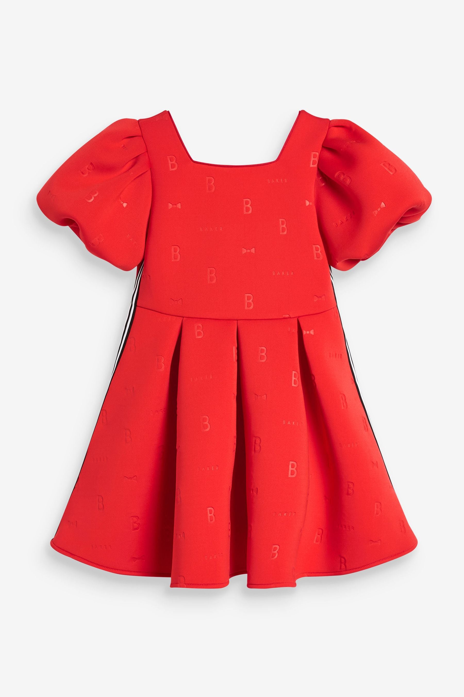 Red Baker by Ted Baker Embossed Scuba Dress