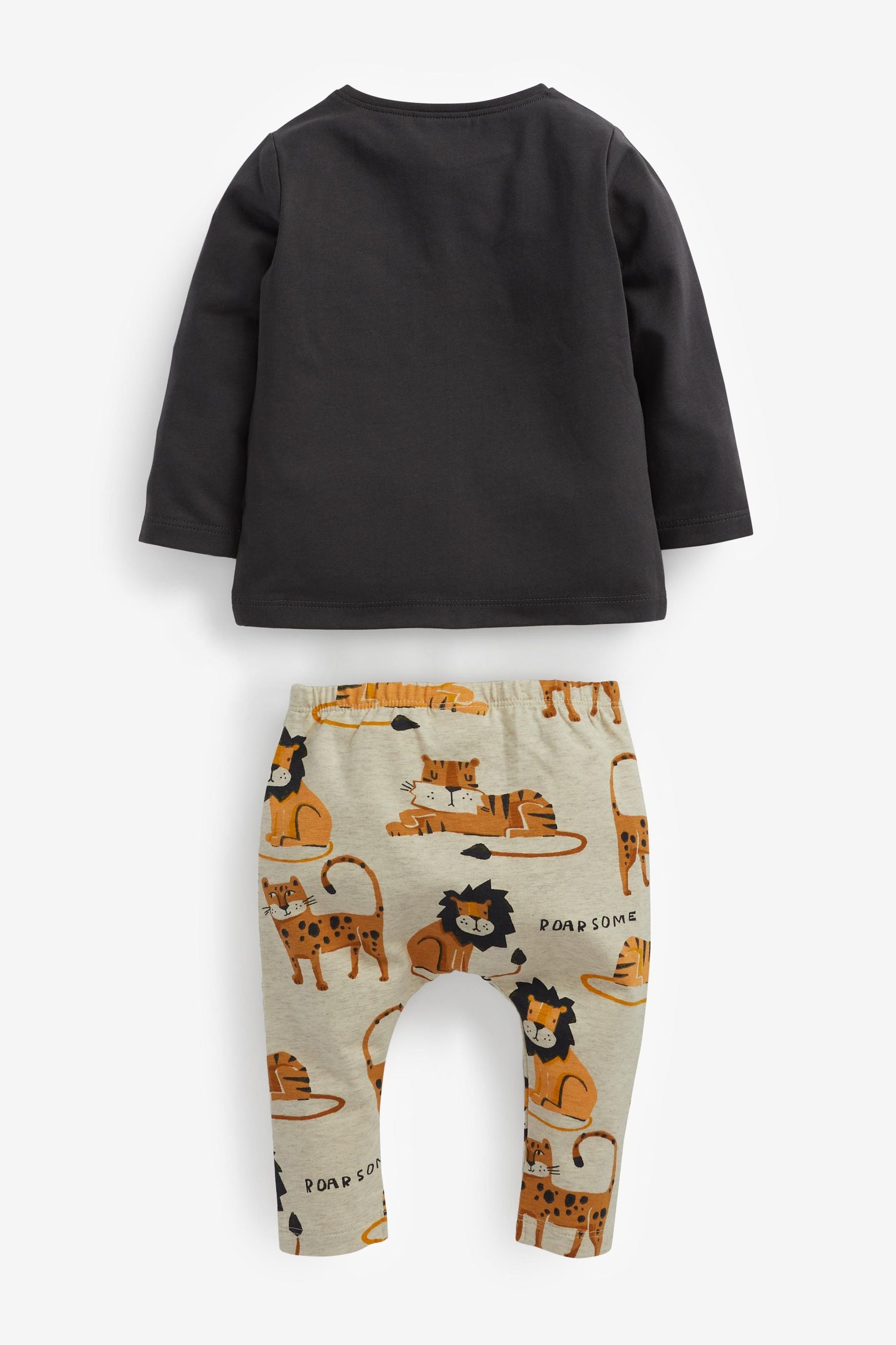 Grey Lion Baby 2 Pack T-Shirt & Leggings Set (0mths-3yrs)