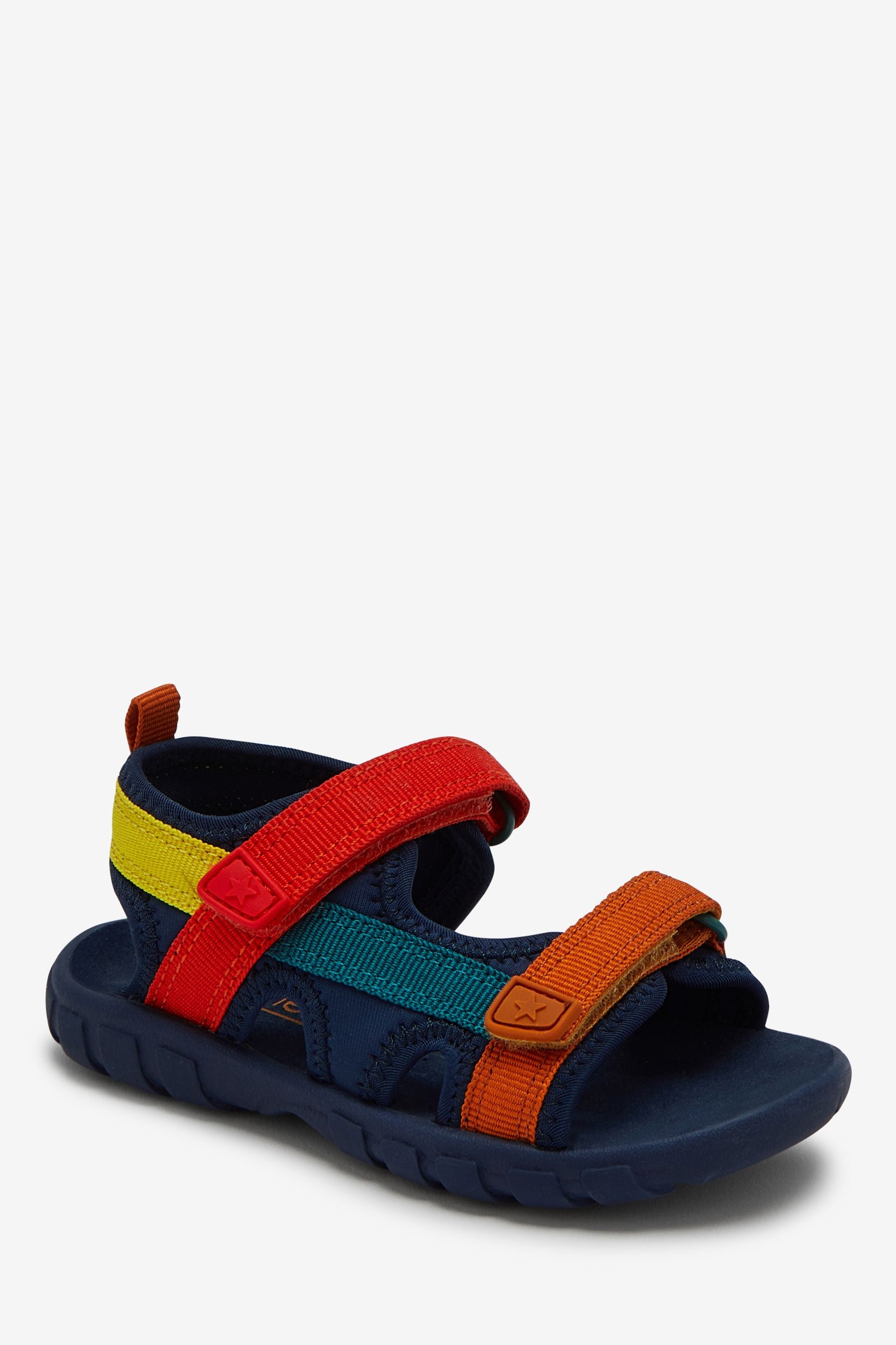 Navy/Red Lightweight Trekker Sandals