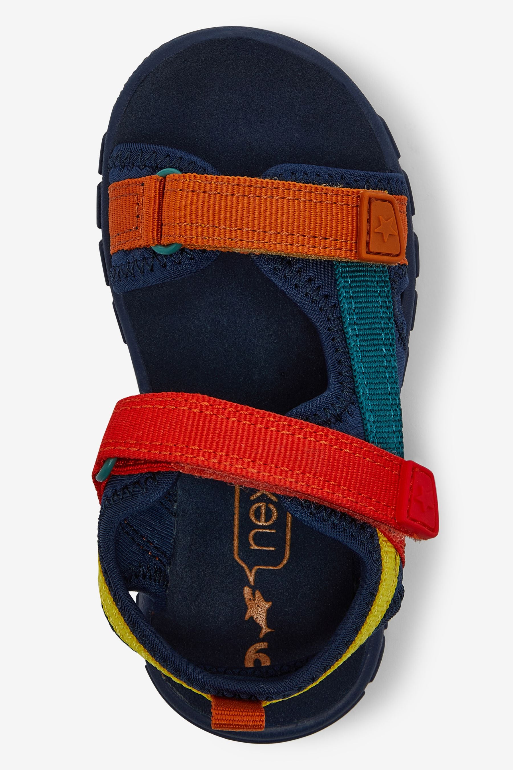 Navy/Red Lightweight Trekker Sandals