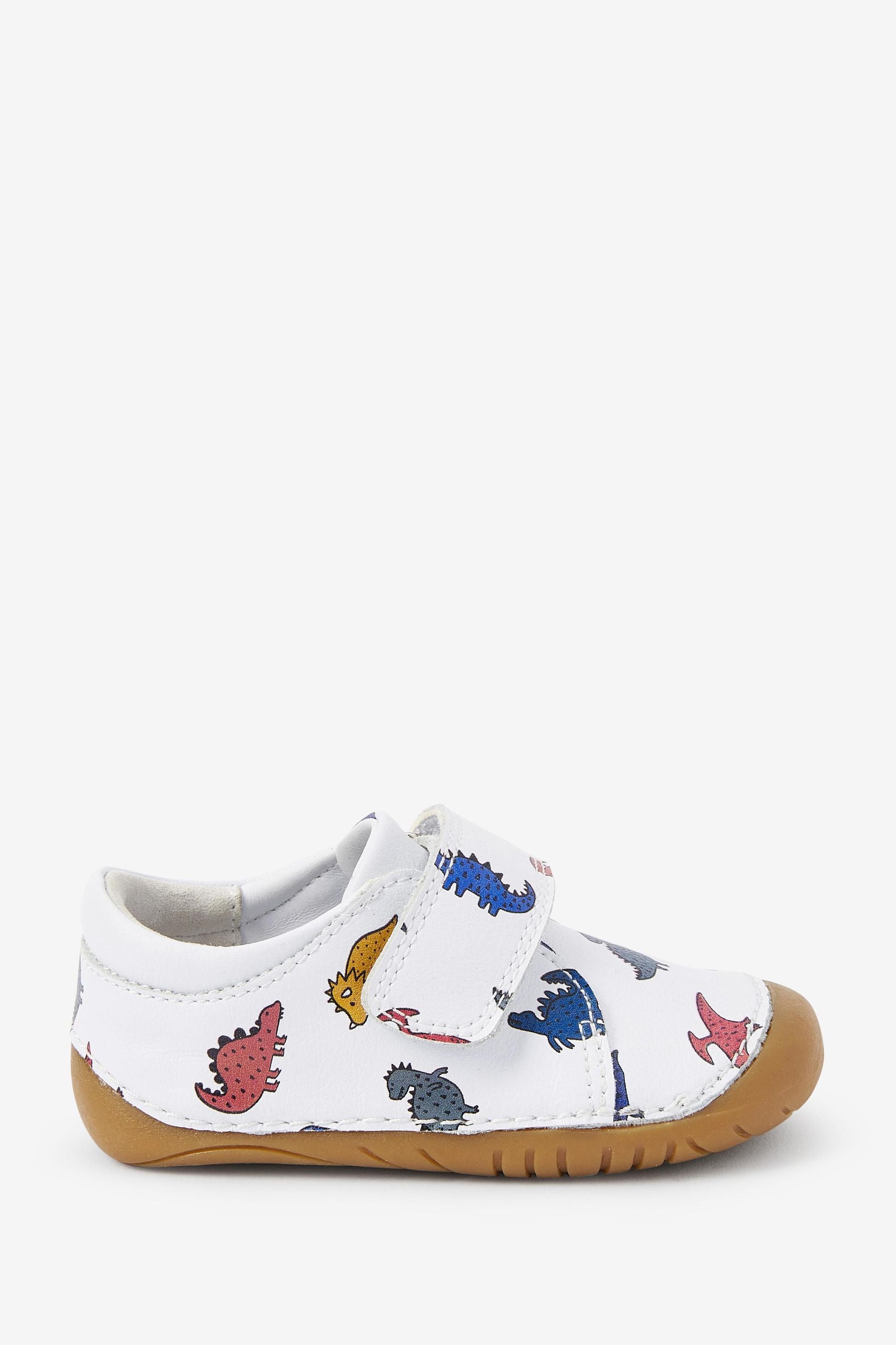 Dino Print Crawler Shoes