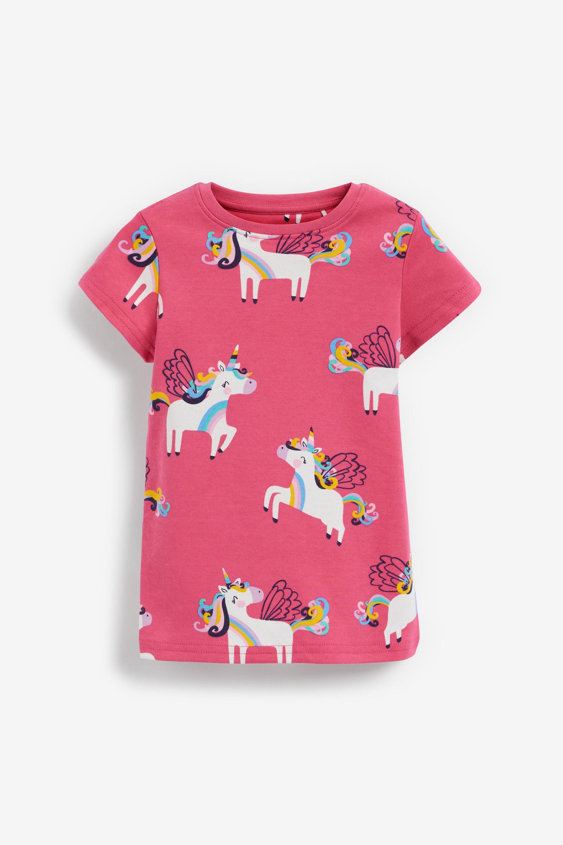 Blue 3 Pack Unicorn Dino Pyjamas