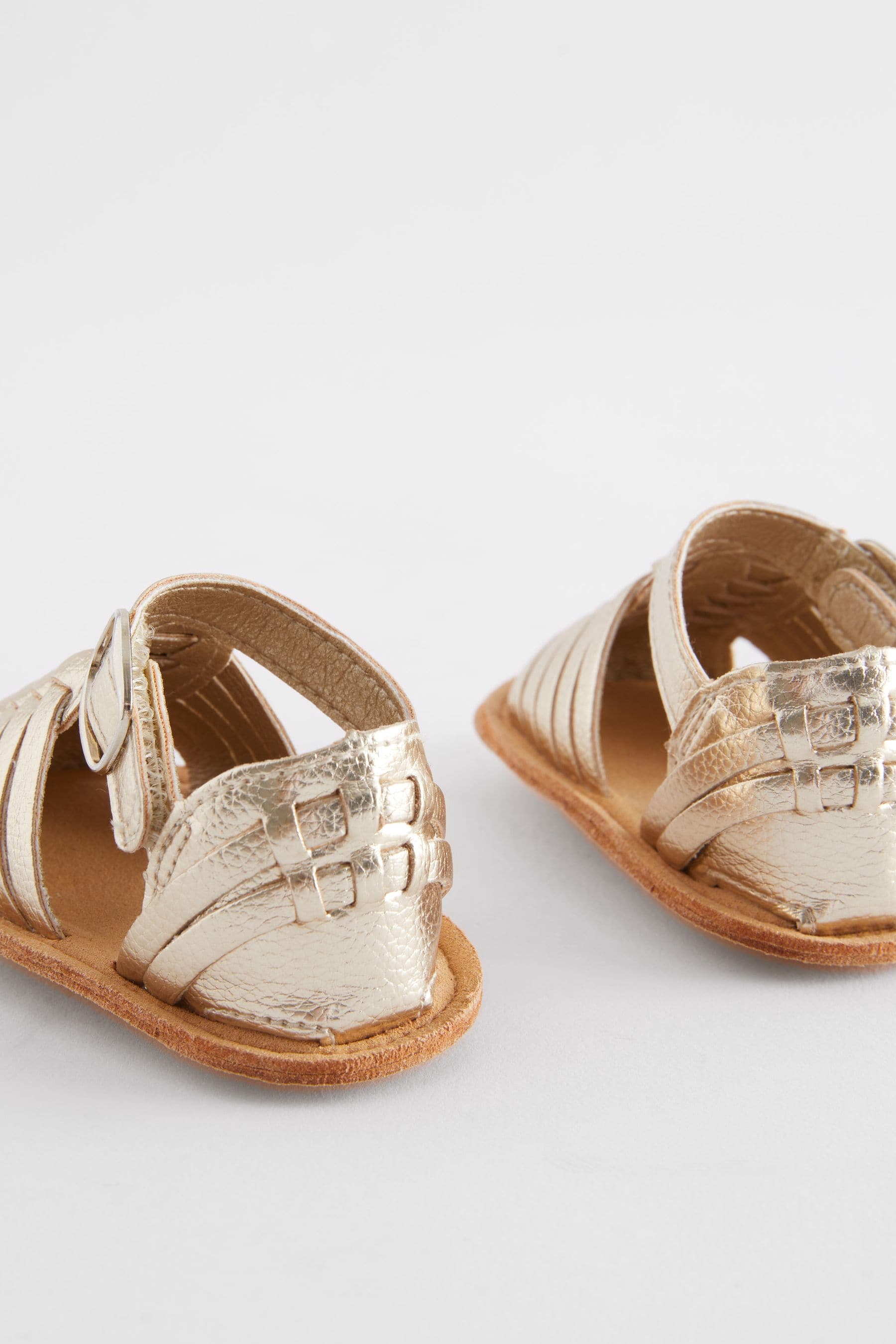 Gold Fisherman Baby Sandals (0-24mths)