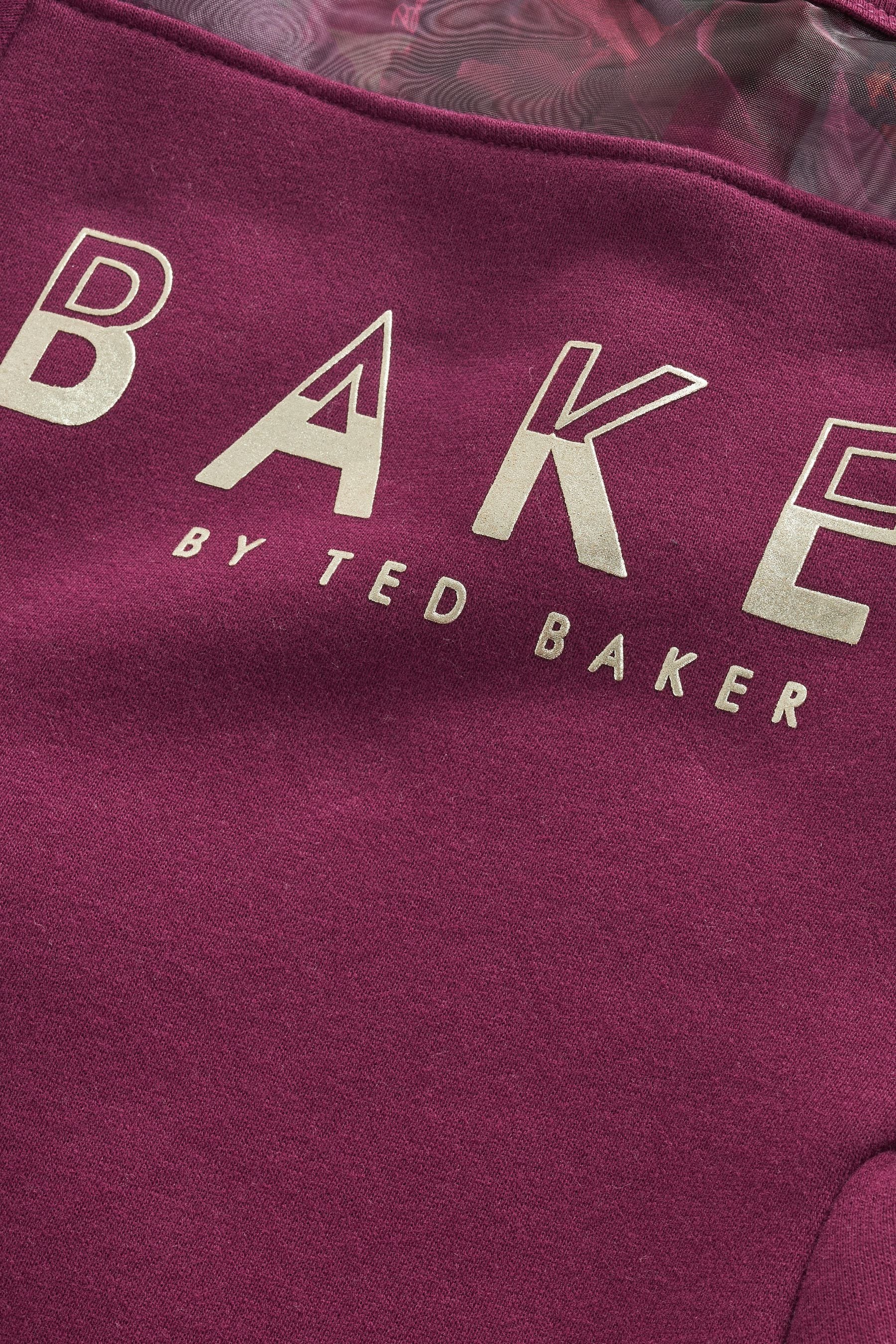 Plum Purple Baker by Ted Baker Plum Purple Sweat Dress