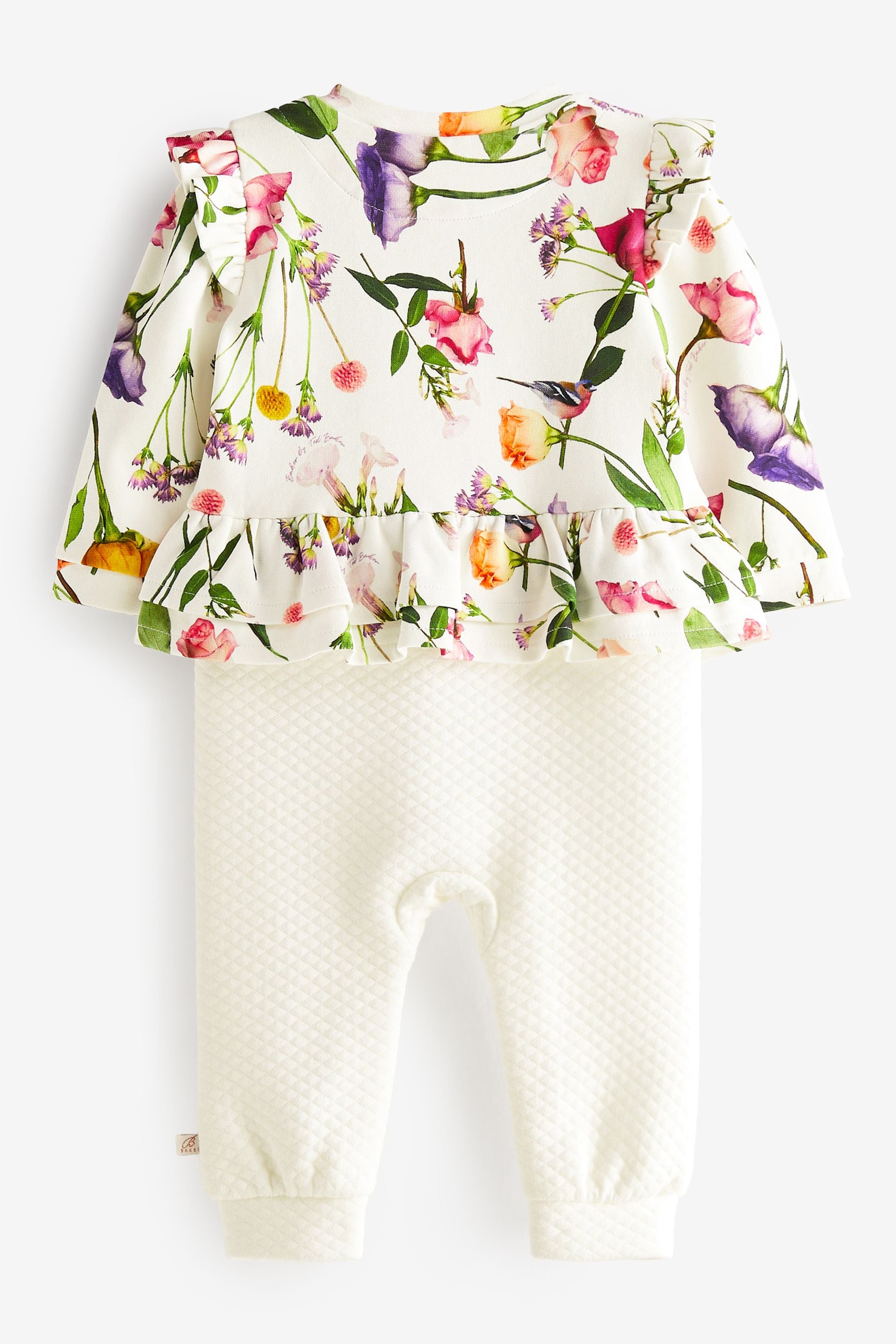 White Baker by Ted Baker Floral White Romper