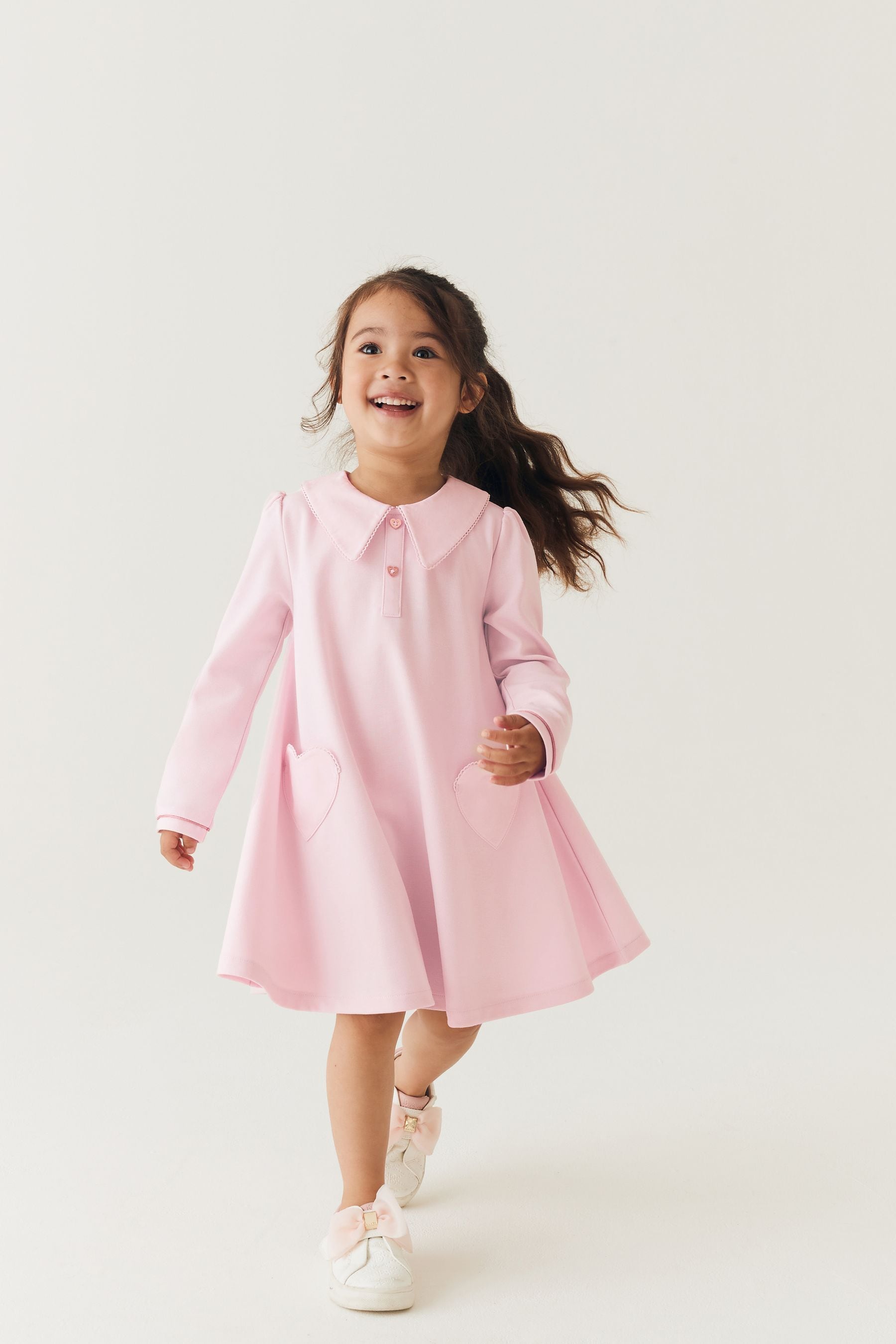 Pink Baker by Ted Baker Pink Heart Ponte Dress