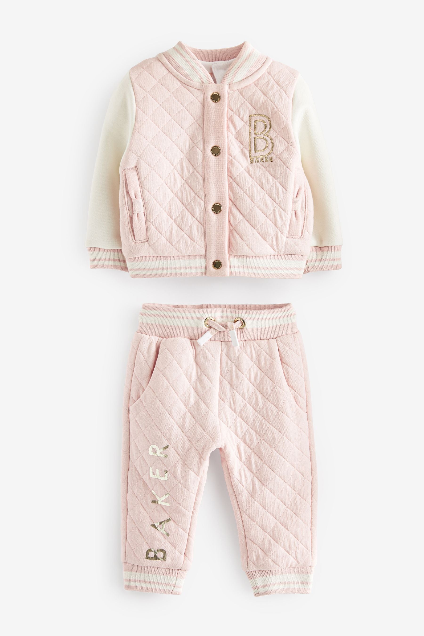 Pink Baker by Ted Baker Varsity 3 Piece Set