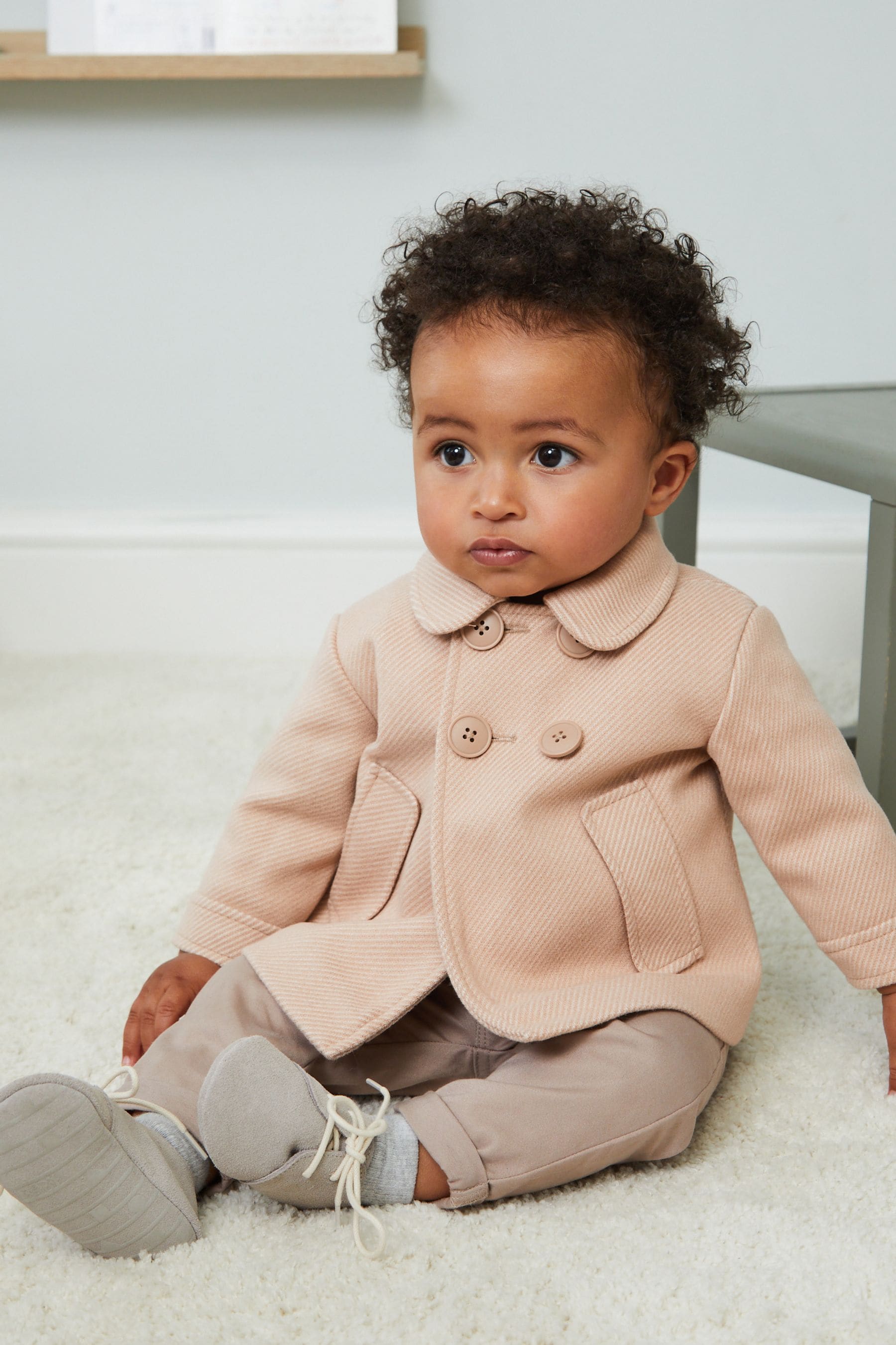 Tan Brown Smart Baby Coat