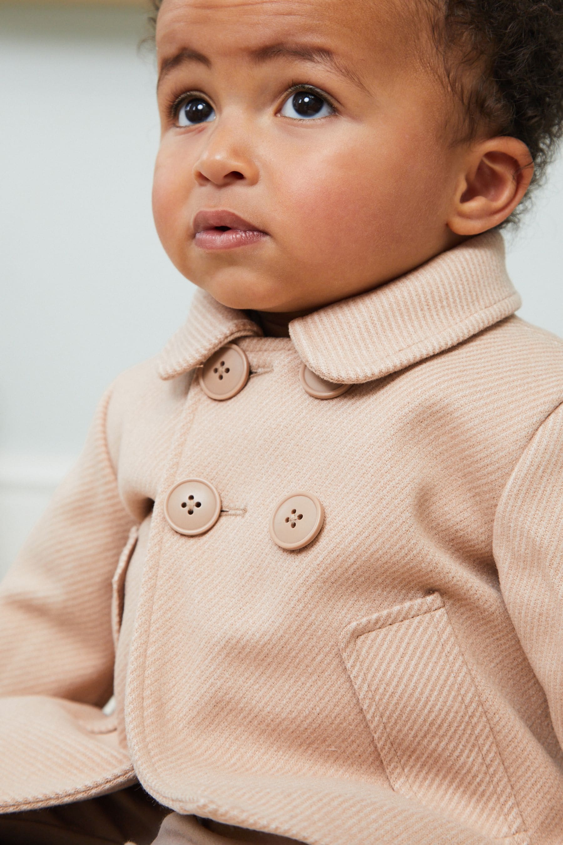 Tan Brown Smart Baby Coat