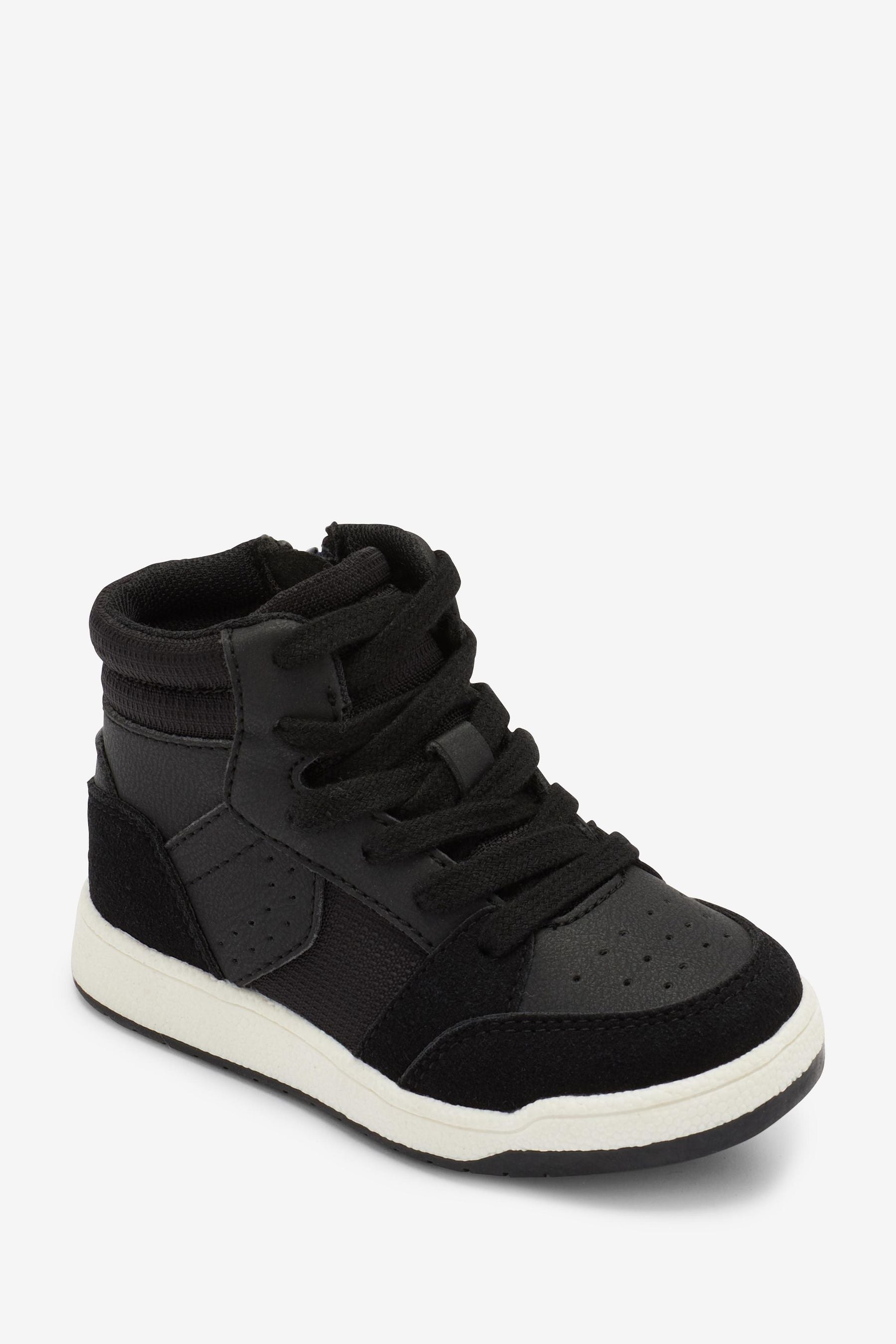 Black High Top Trainers