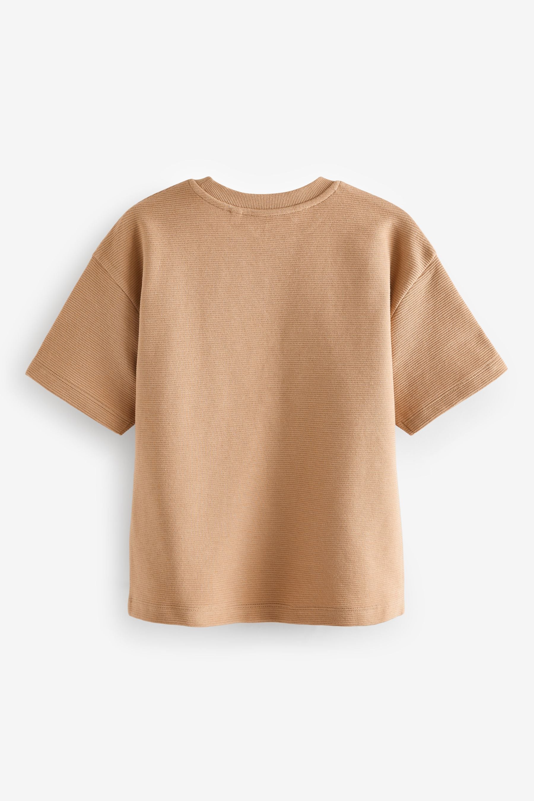 Blue/Tan Brown Oversized T-Shirts 3 Pack (3-16yrs)