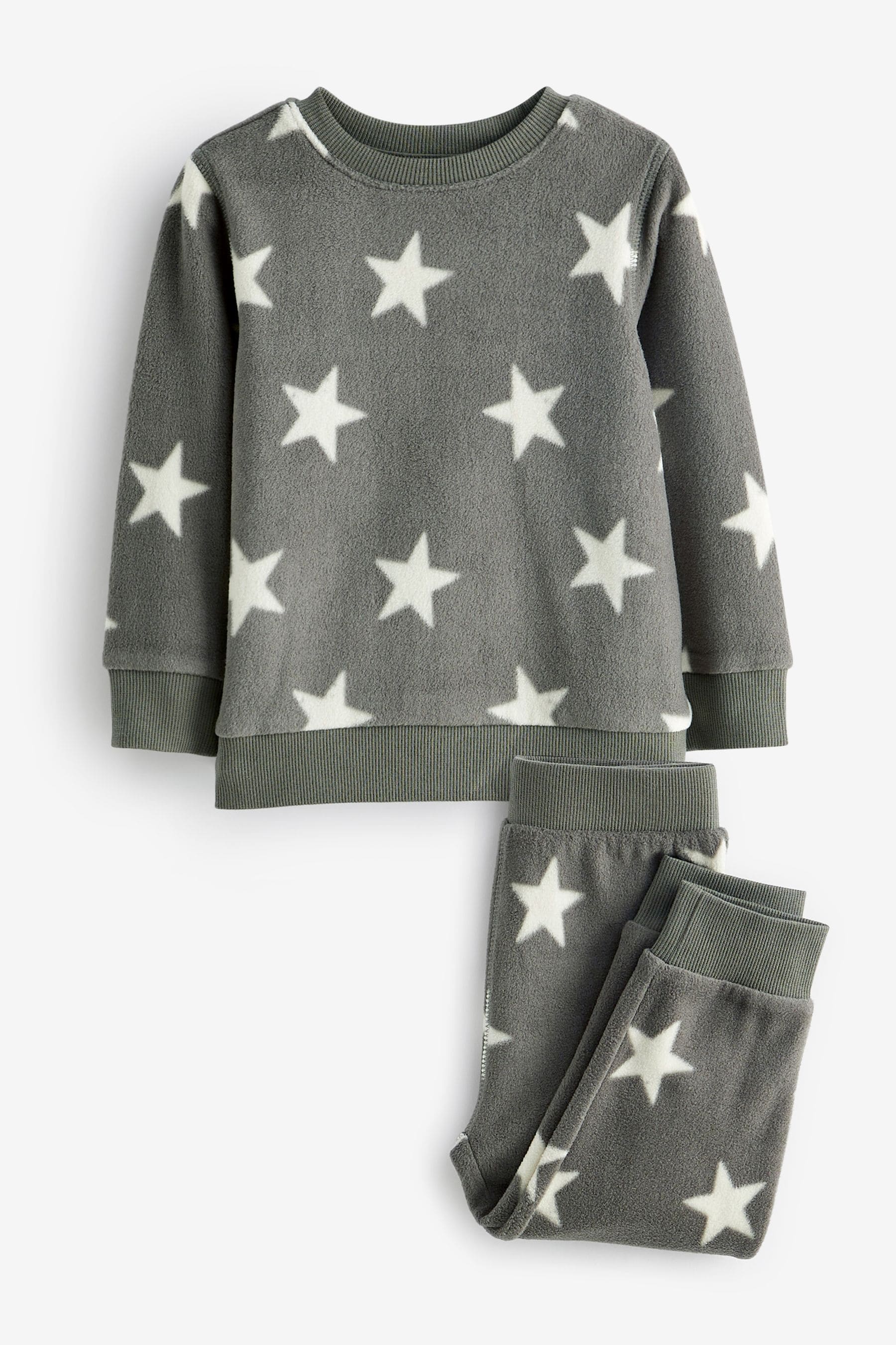 Grey Star Soft Touch Fleece with Elastane Pyjamas (9mths-8yrs)