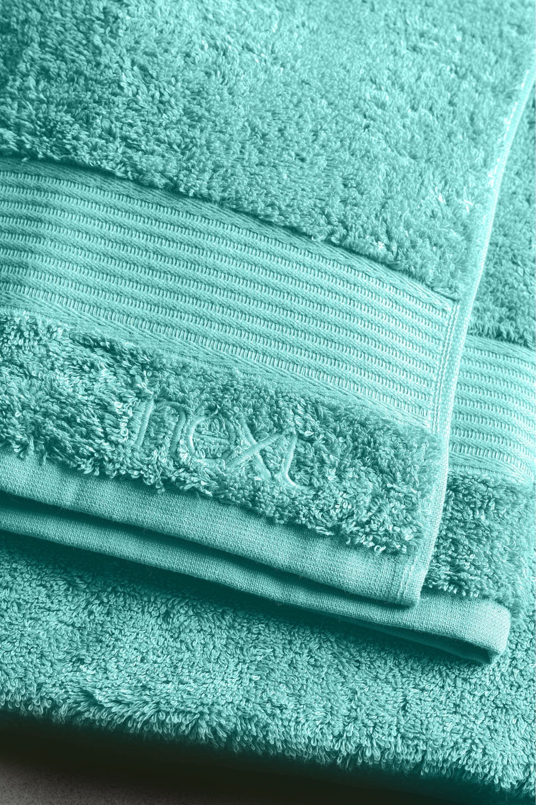 Blue Teal Bright Egyptian Cotton Towel