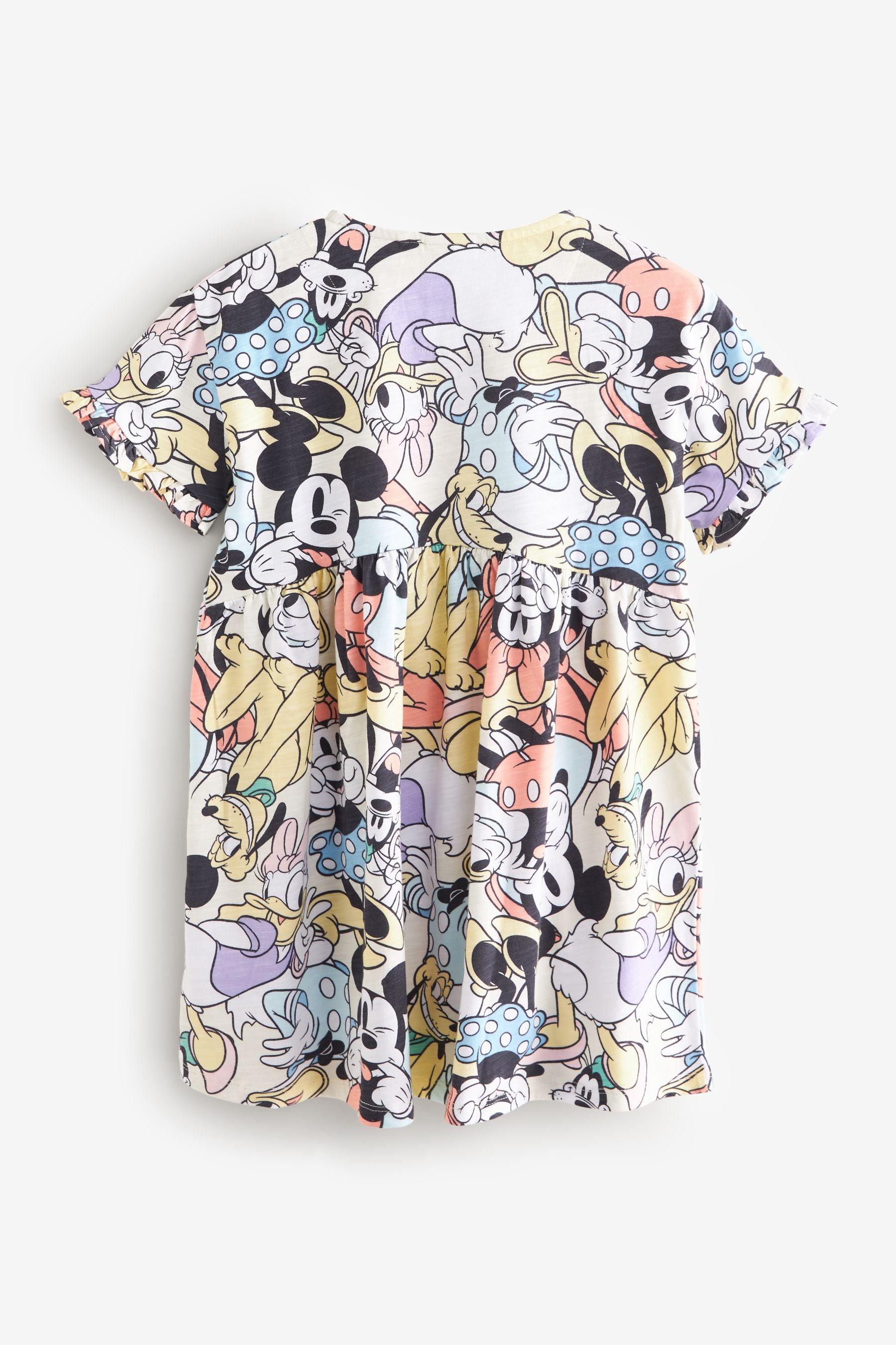 Disney Characters Short Sleeve Cotton Jersey Dress (3-16yrs)