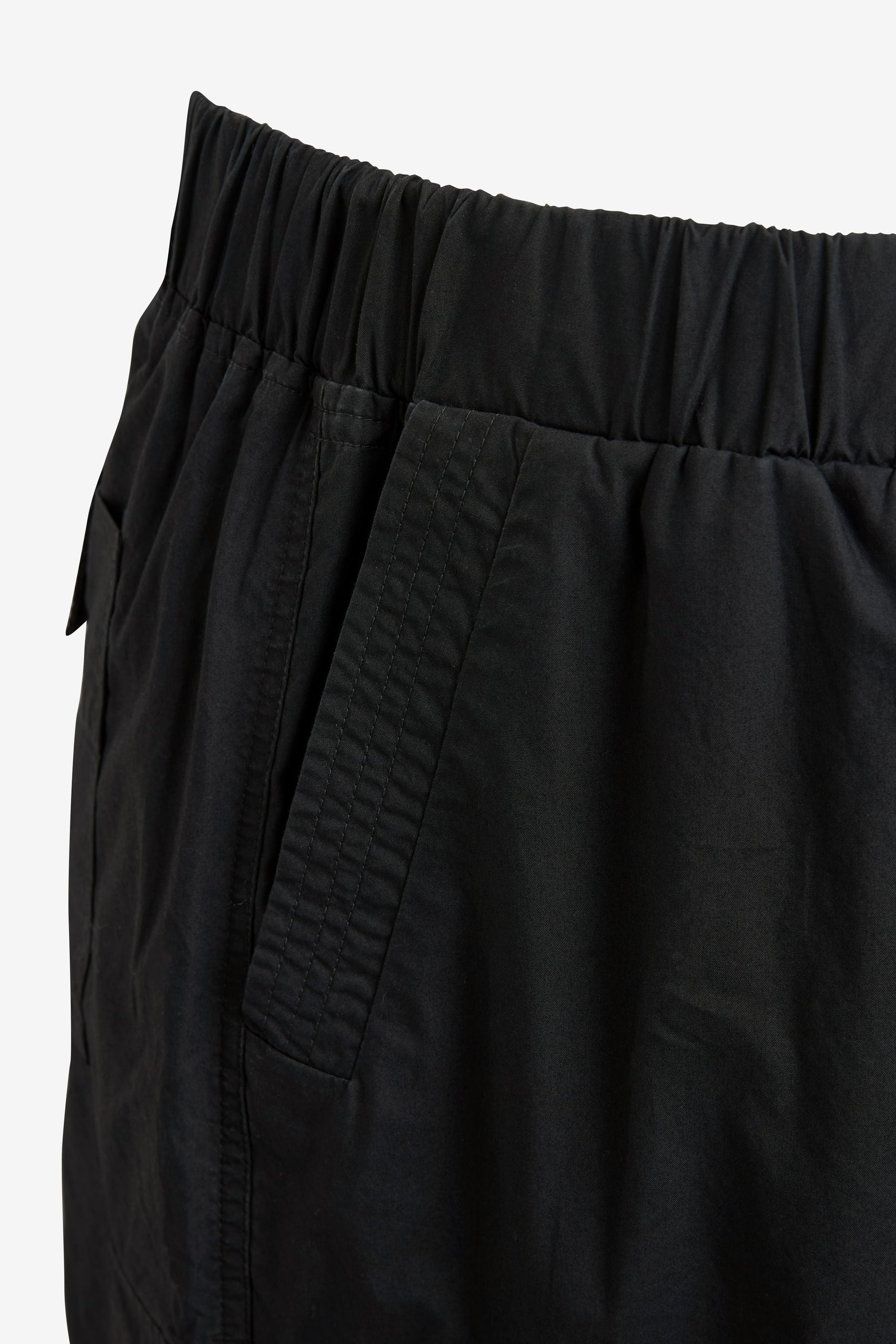 Black Maternity Utility Cargo Trousers