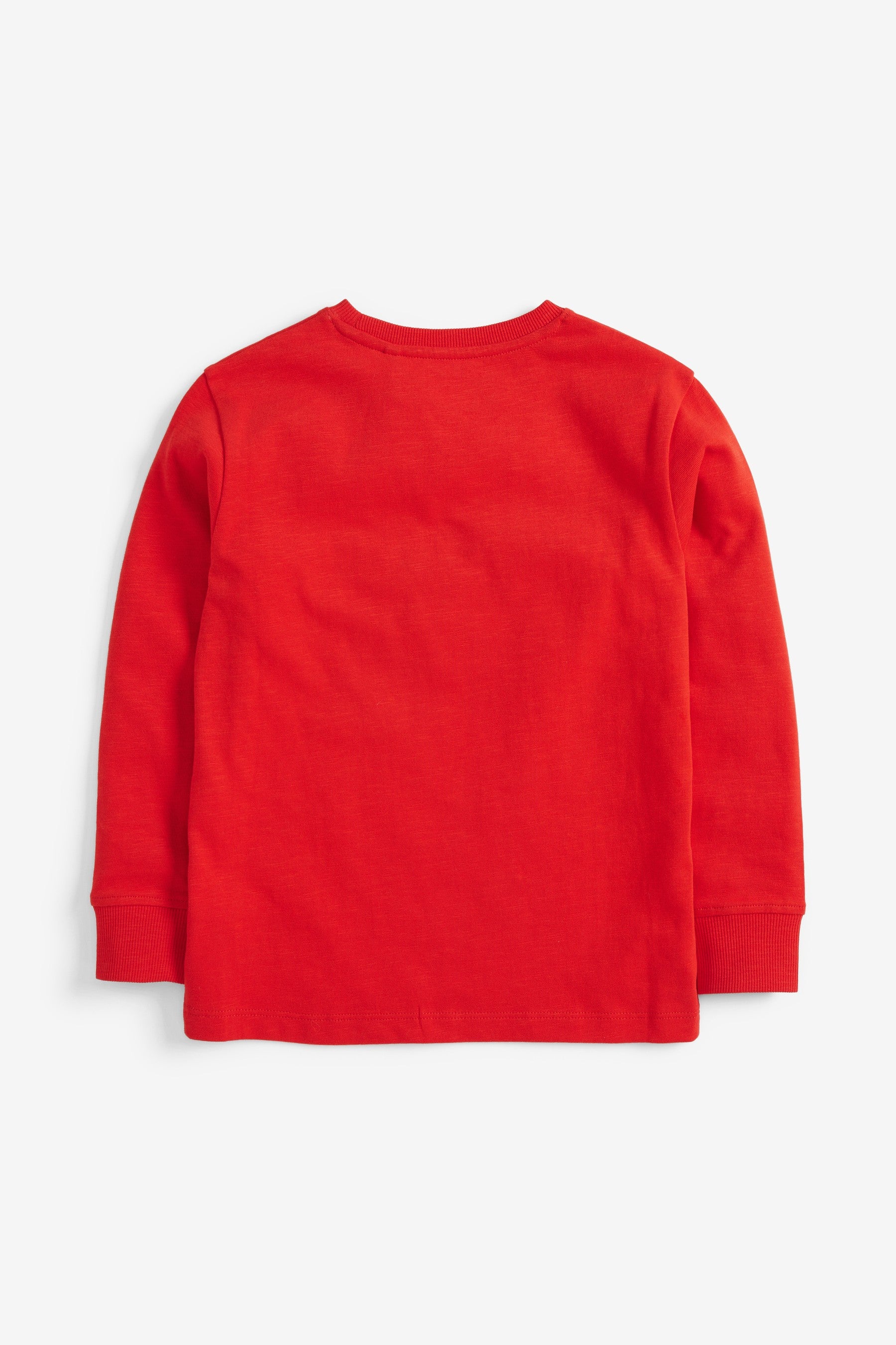 Red Long Sleeve Cosy T-Shirt (3-16yrs)