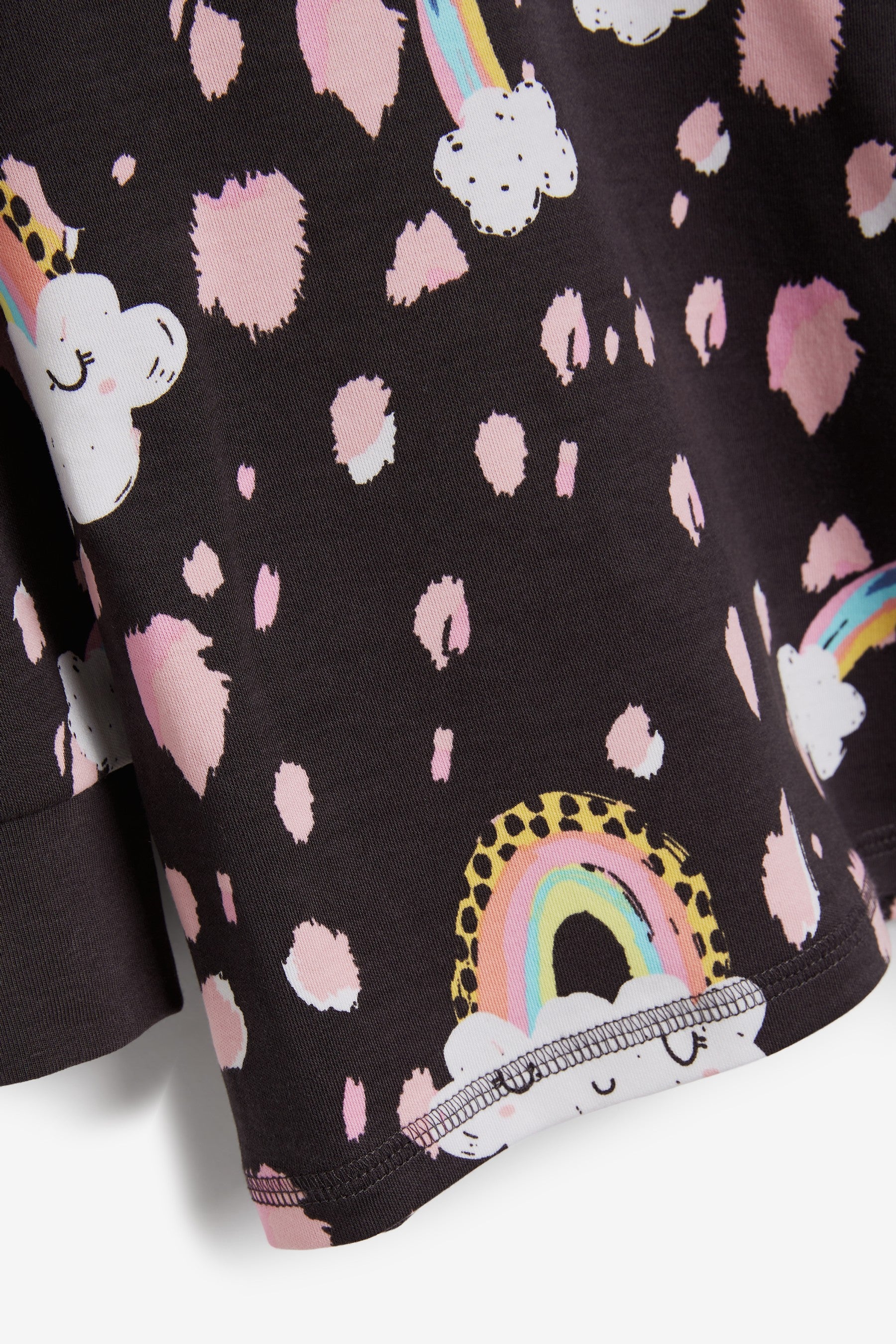 Monochrome 3 Pack Unicorn/Animal Cotton Snuggle Pyjamas (9mths-8yrs)