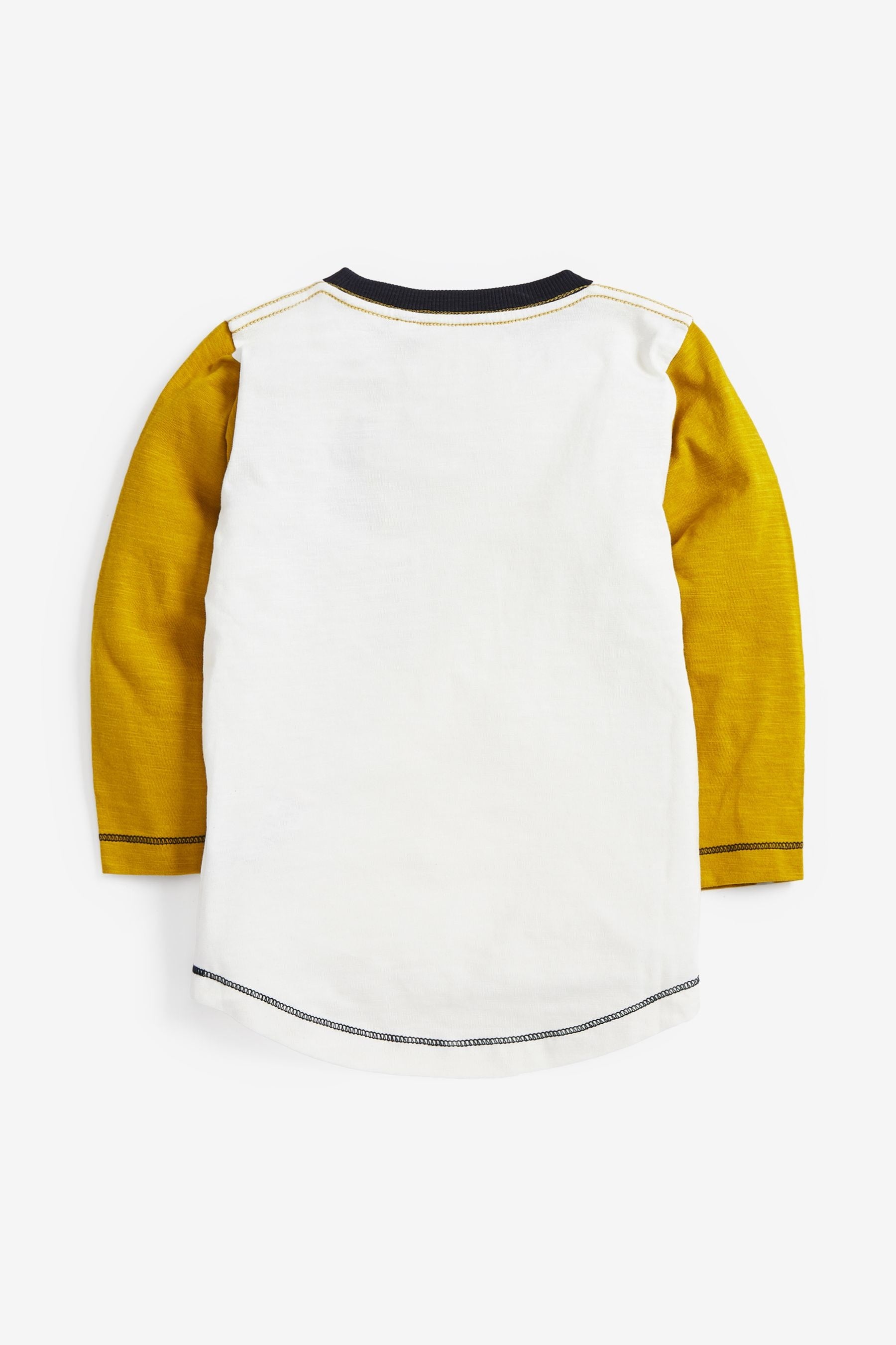 Multi 5 Pack Colourblock Long Sleeve T-Shirts (3mths-7yrs)