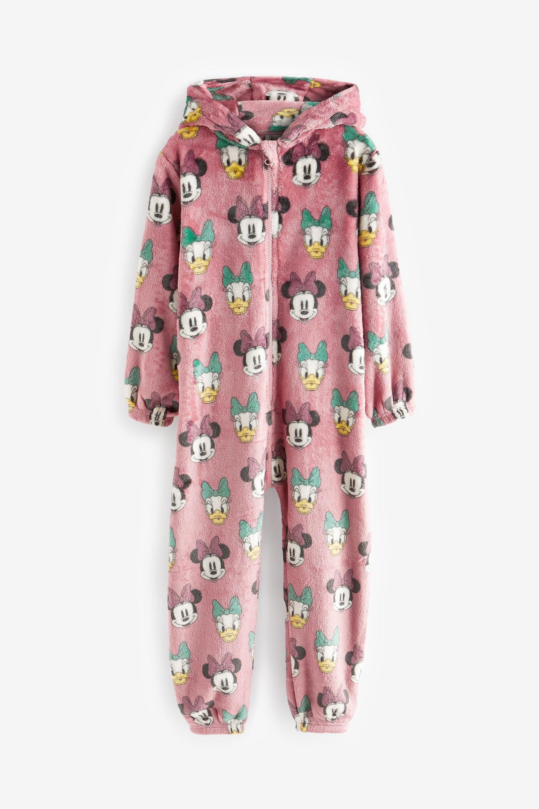 Pink Minnie Mouse & Daisy Duck Fleece All-In-One (1.5-16yrs)