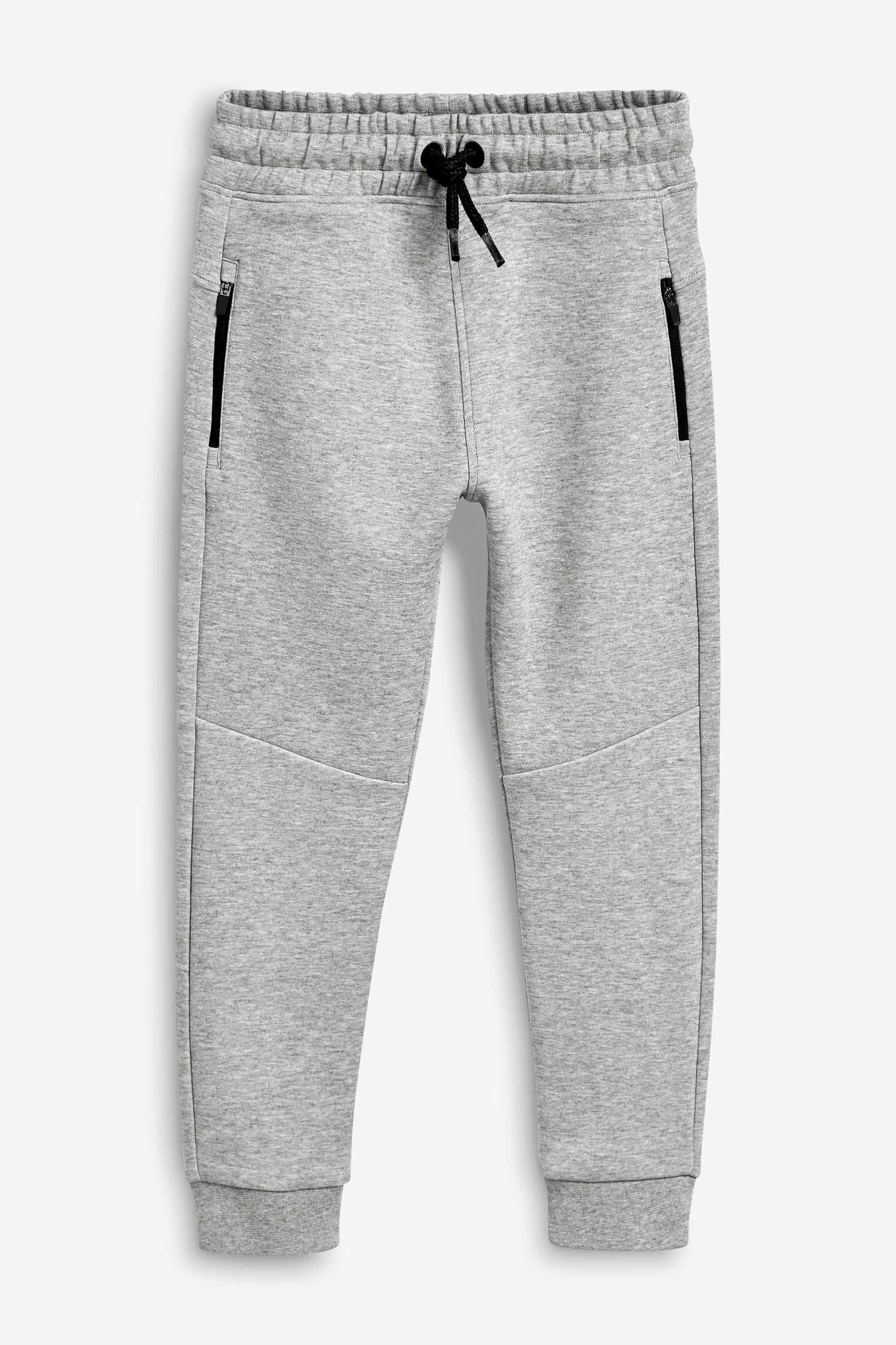 Grey Tech Sports Joggers (3-16yrs)