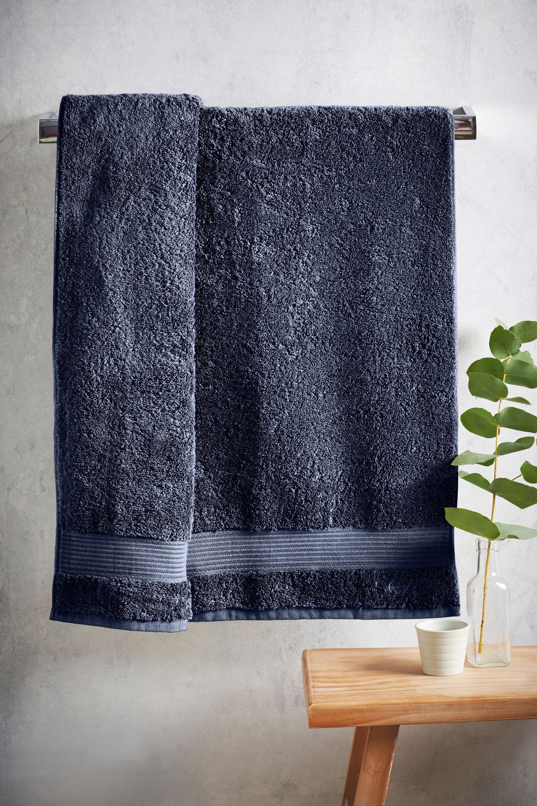 Blue Navy Egyptian Cotton Towel