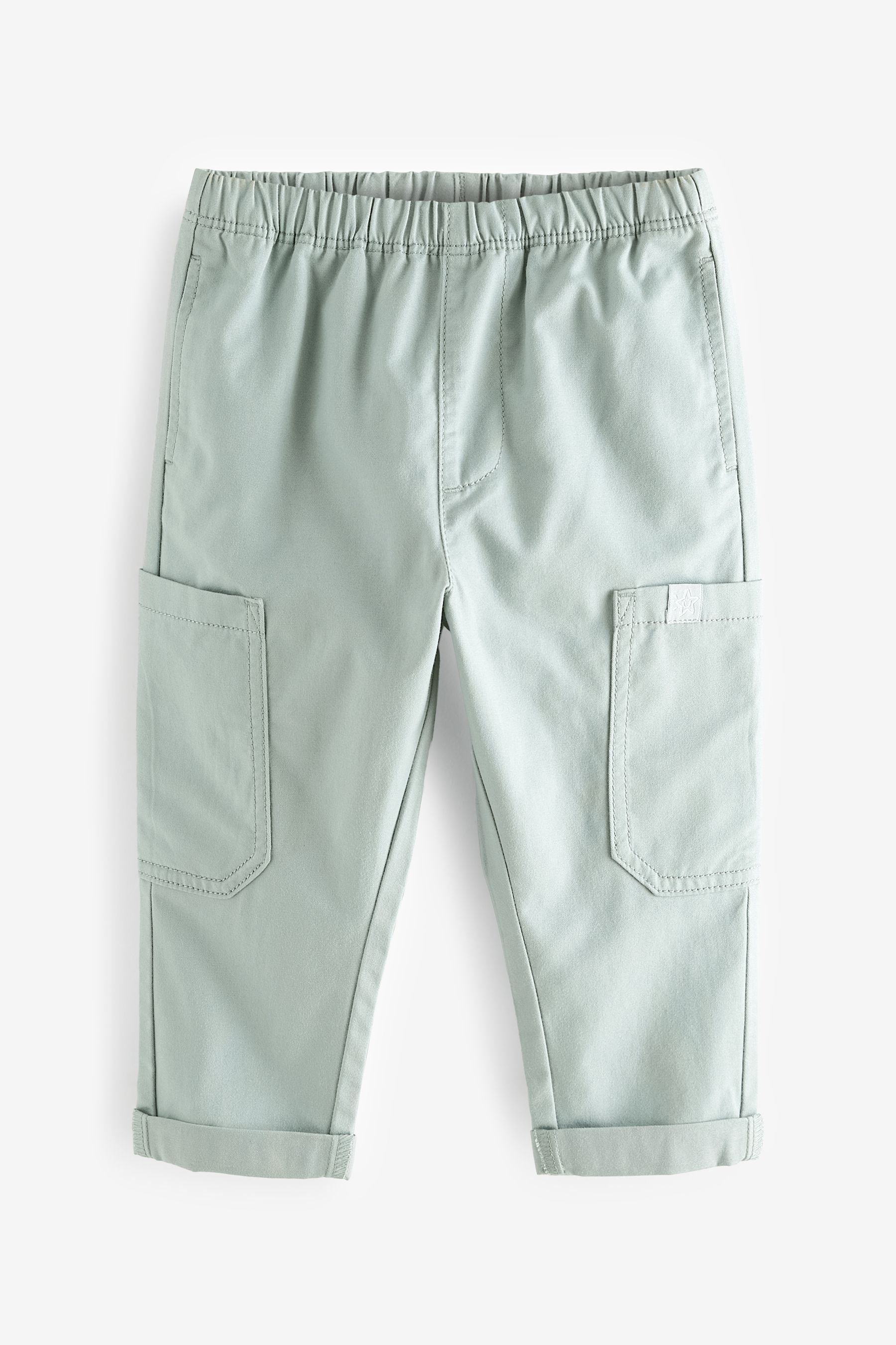 Mint Green Side Pocket Pull-On Trousers (3mths-7yrs)