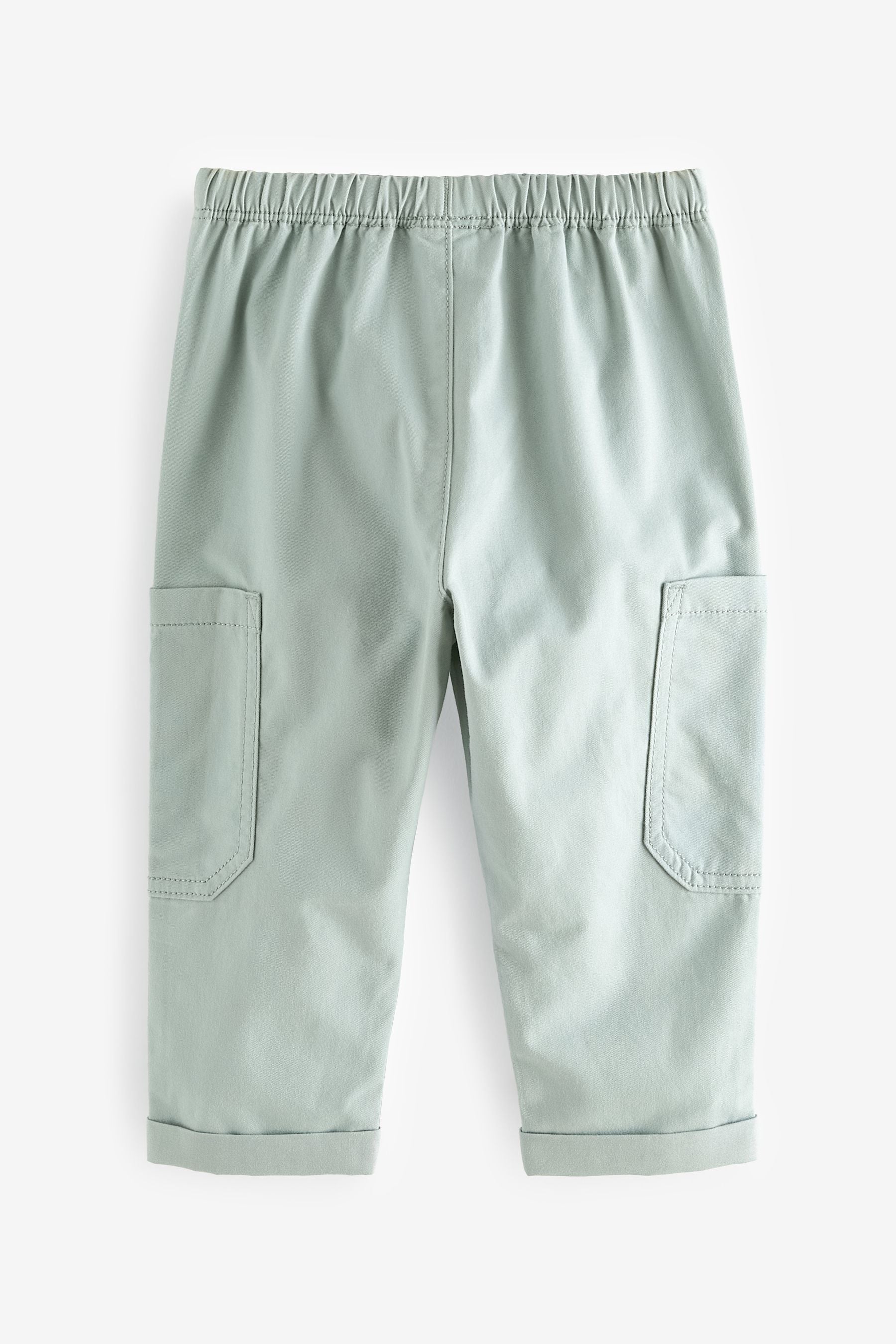 Mint Green Side Pocket Pull-On Trousers (3mths-7yrs)