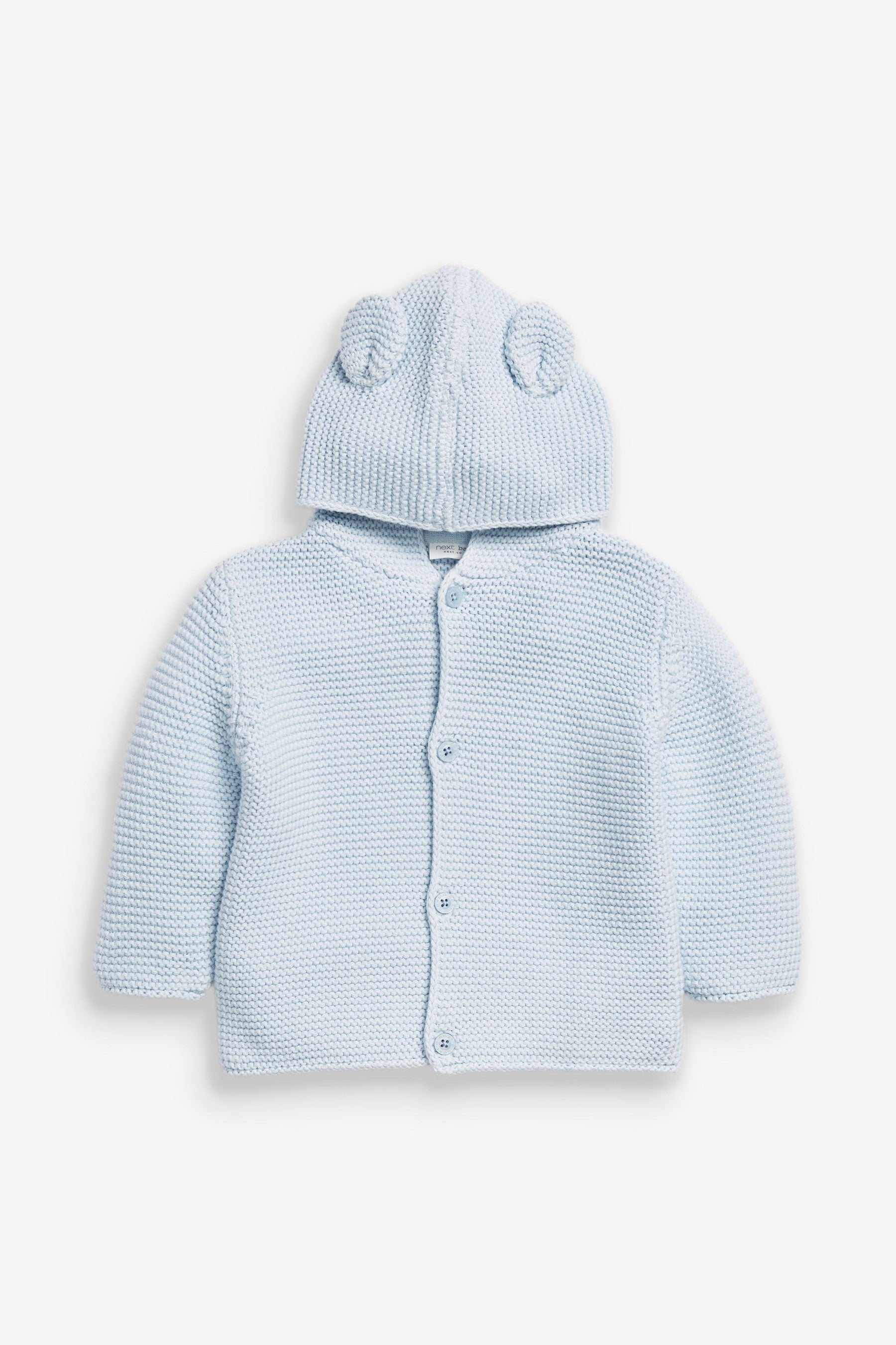 Blue Baby Hooded Baby Cardigan (0mths-3yrs)