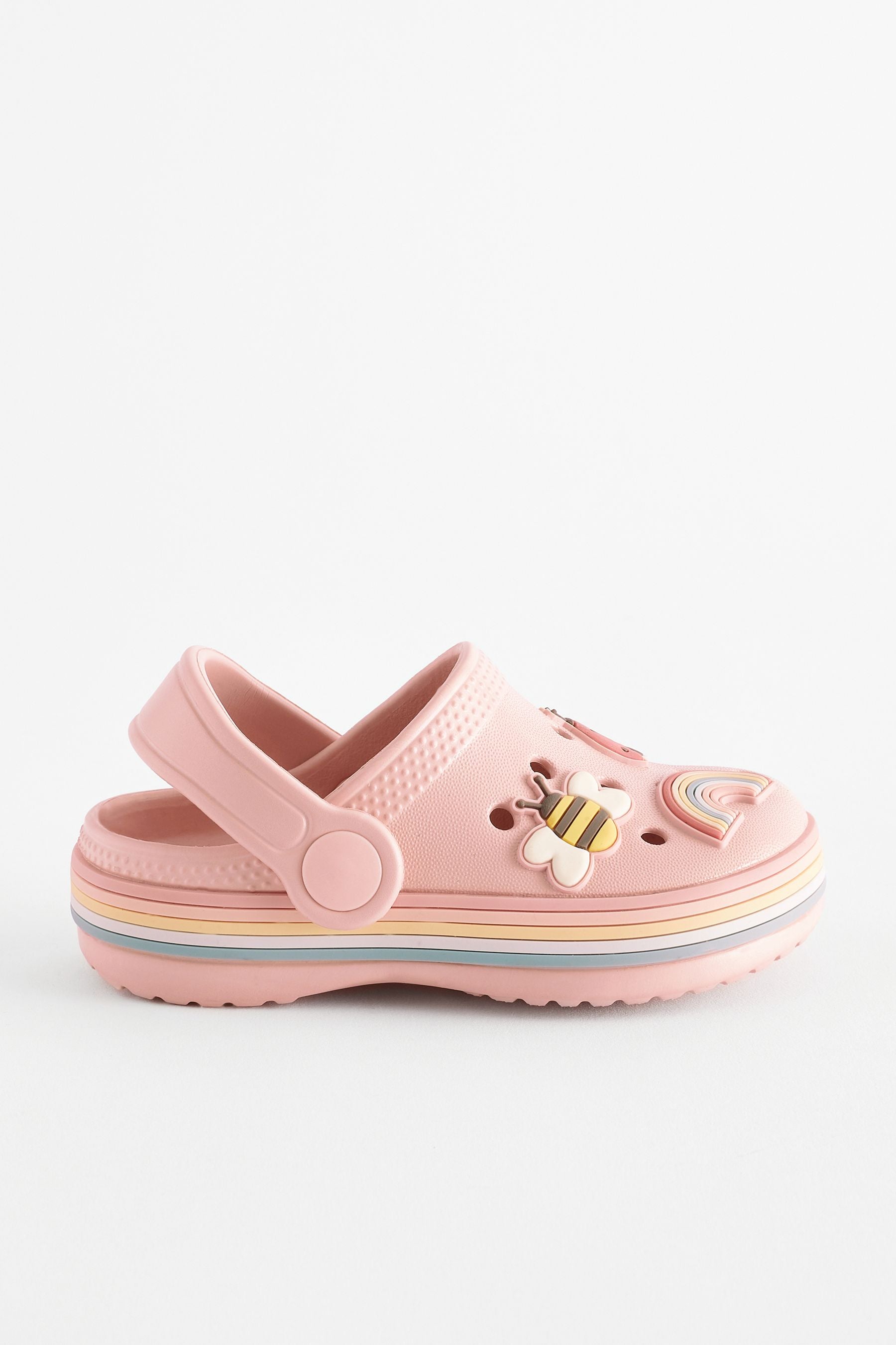 Pink Rust Character Clogs