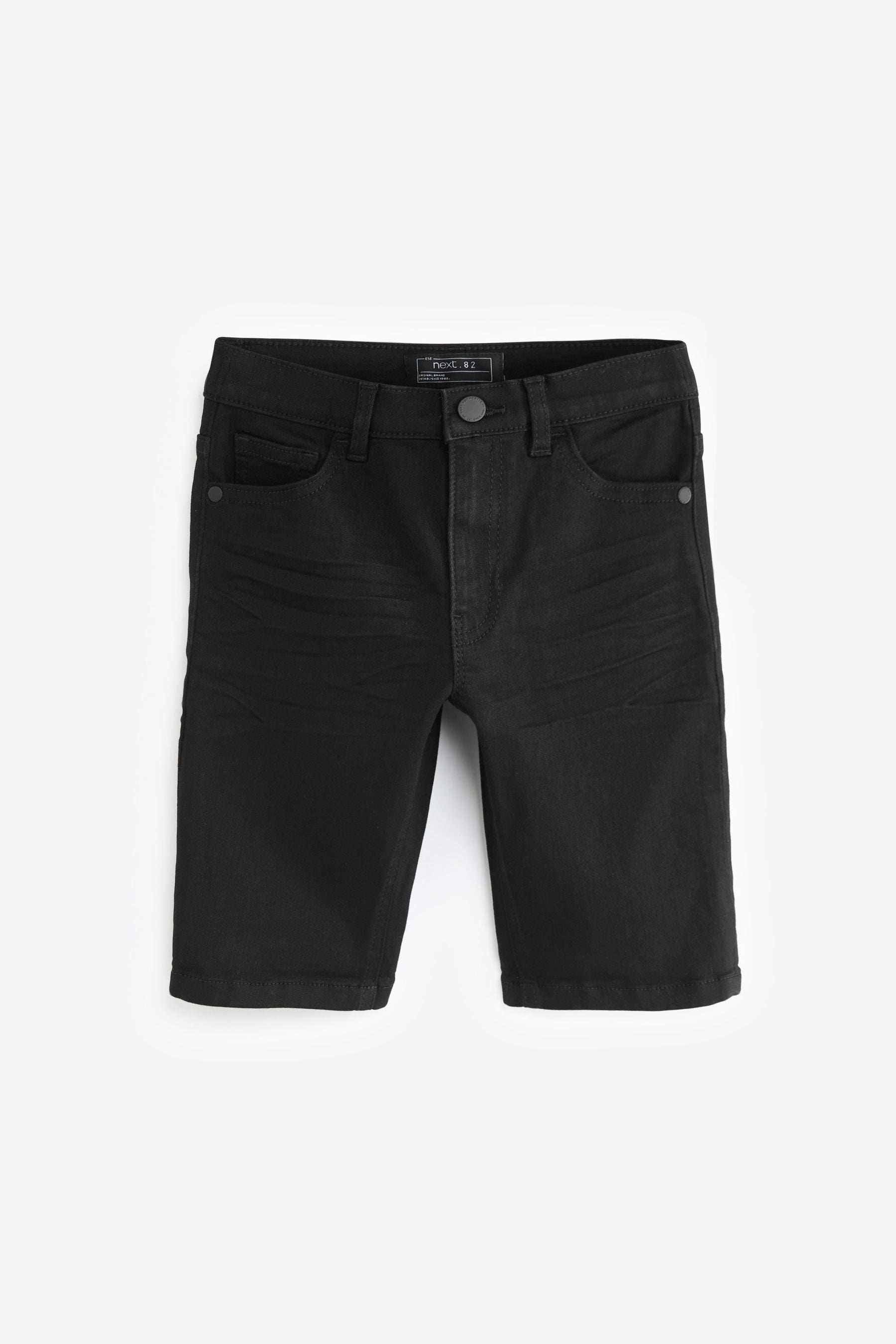 Black Denim Shorts (3-16yrs)