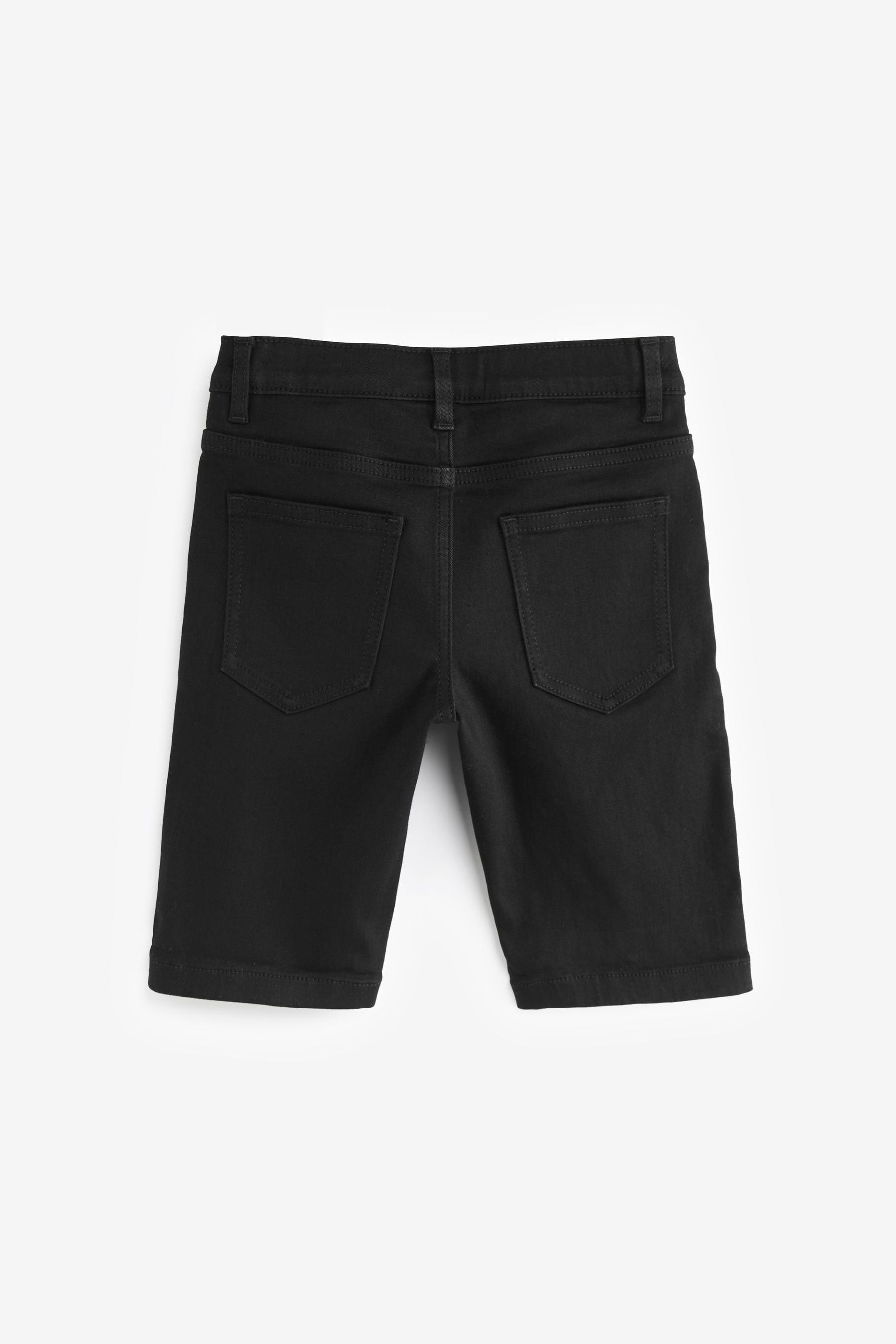 Black Denim Shorts (3-16yrs)