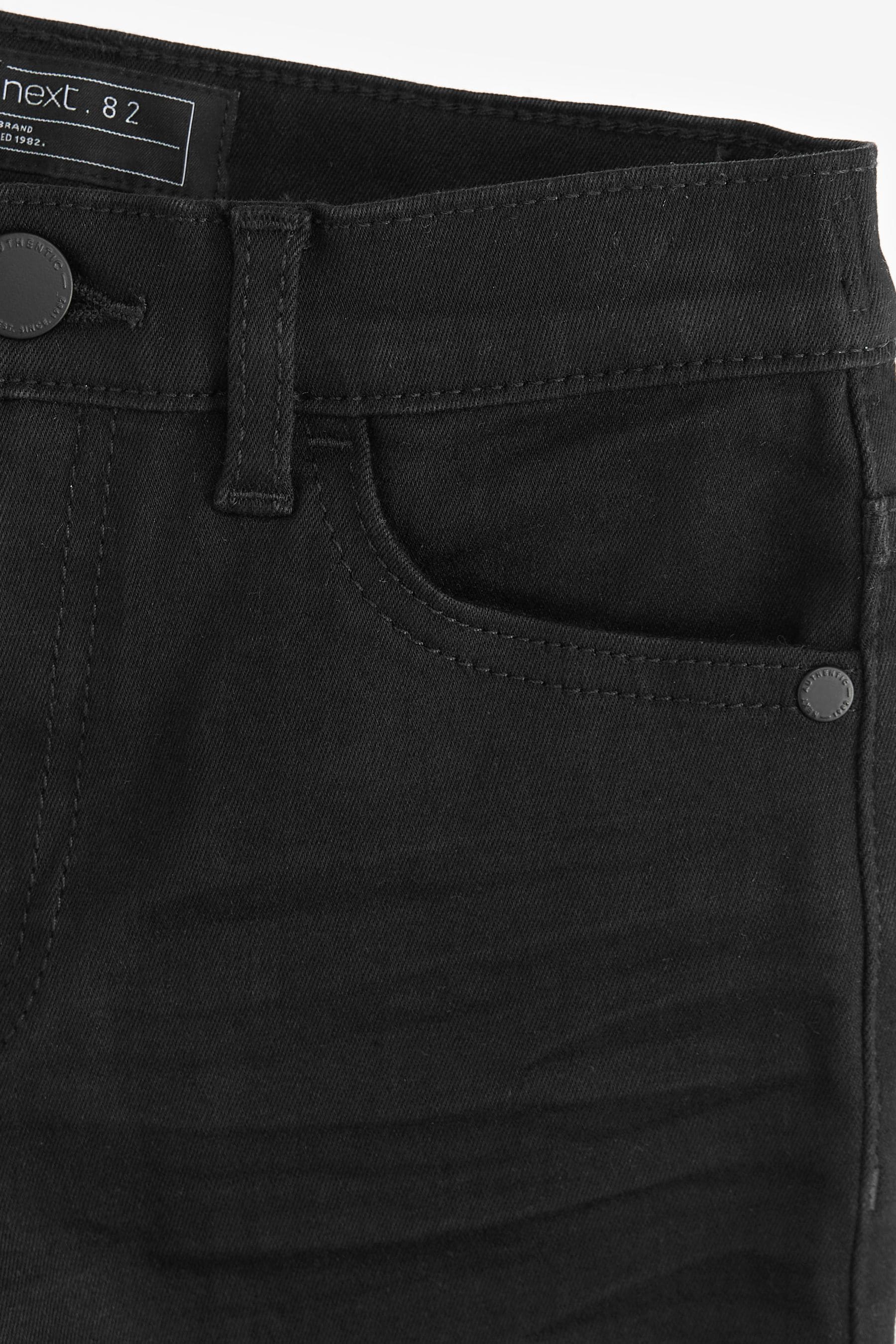 Black Denim Shorts (3-16yrs)