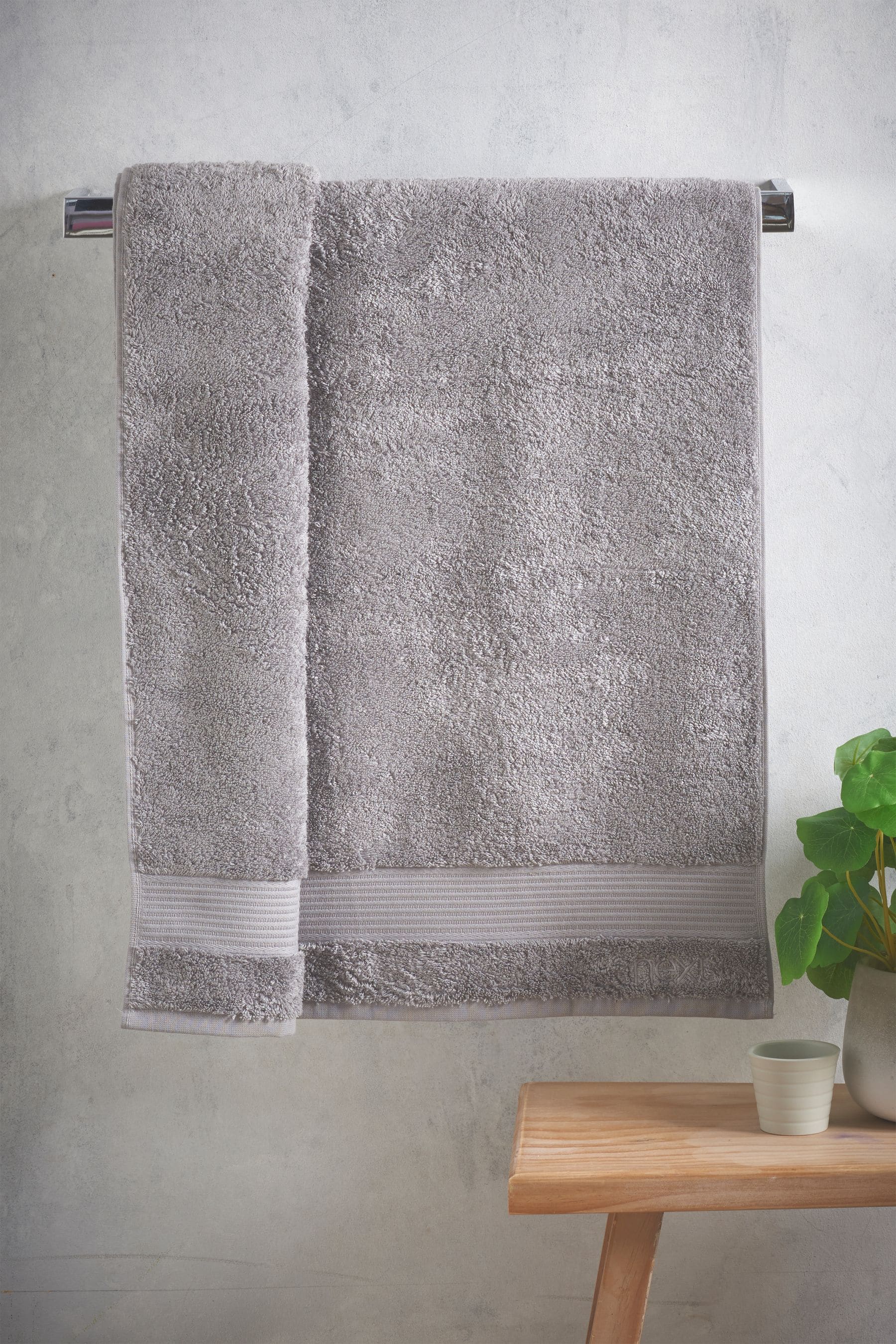 Grey Dove Egyptian Cotton Towel