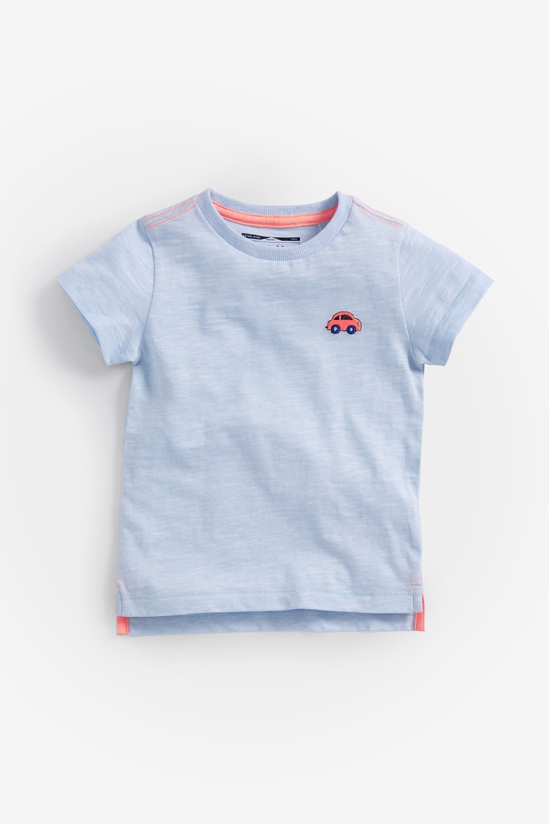 Blue Transport Short Sleeve T-Shirt 5 Pack (3mths-7yrs)