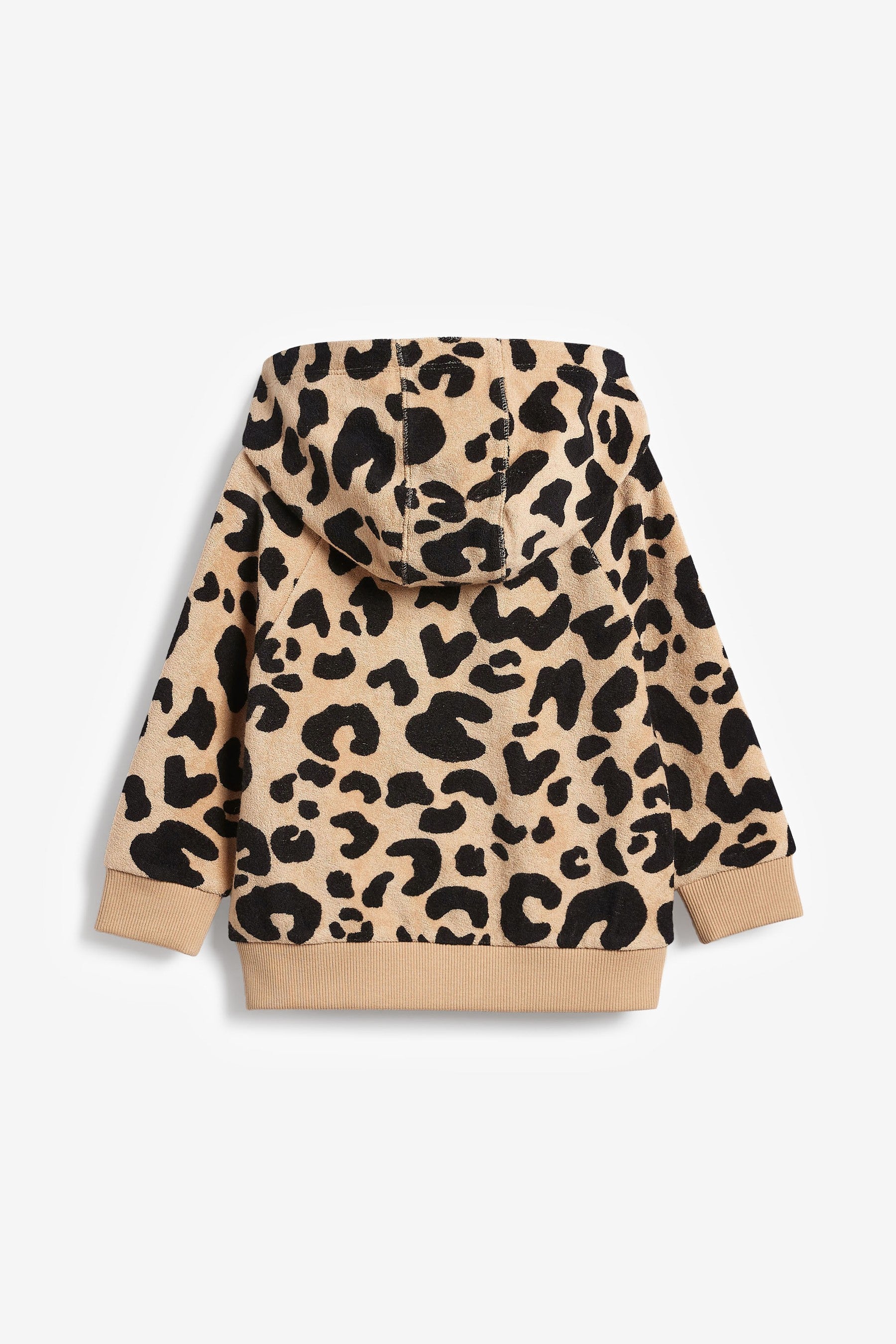 Animal Print Myleene Klass Kids Animal Print Zip Through Hoodie