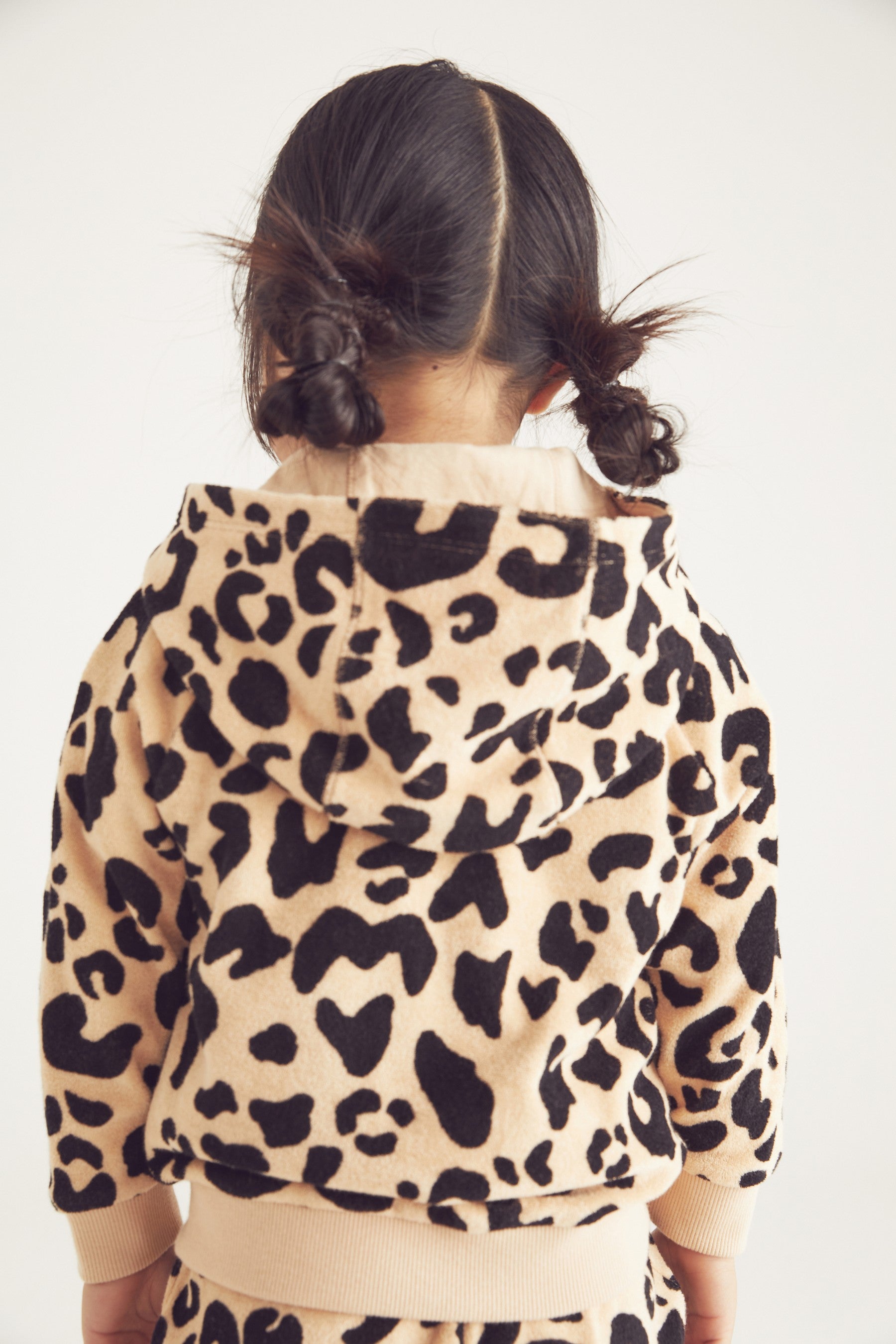 Animal Print Myleene Klass Kids Animal Print Zip Through Hoodie