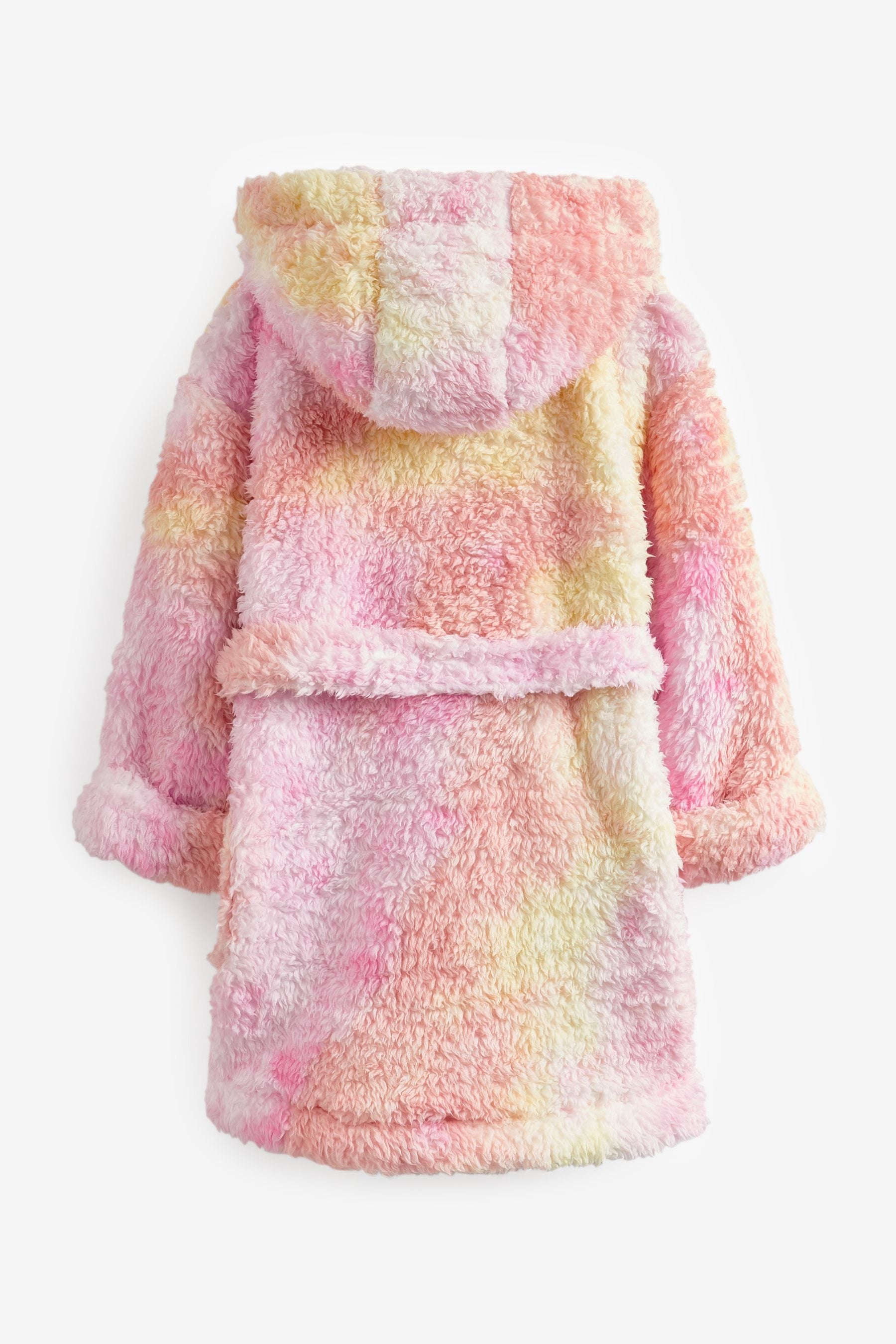 Pink/Orange Tie Dye Dressing Gown (3-16yrs)