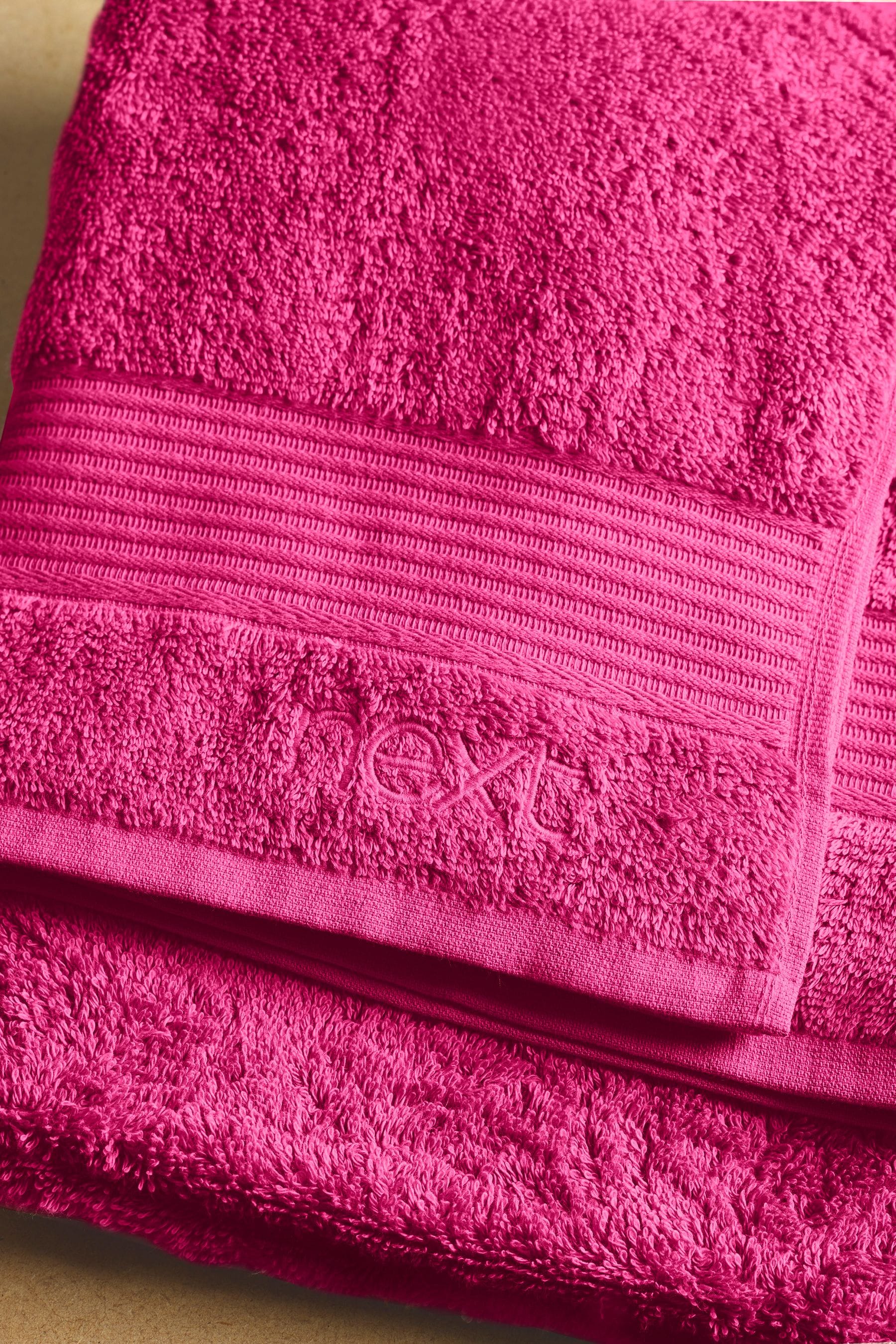 Pink Bright Hot Egyptian Cotton Towel