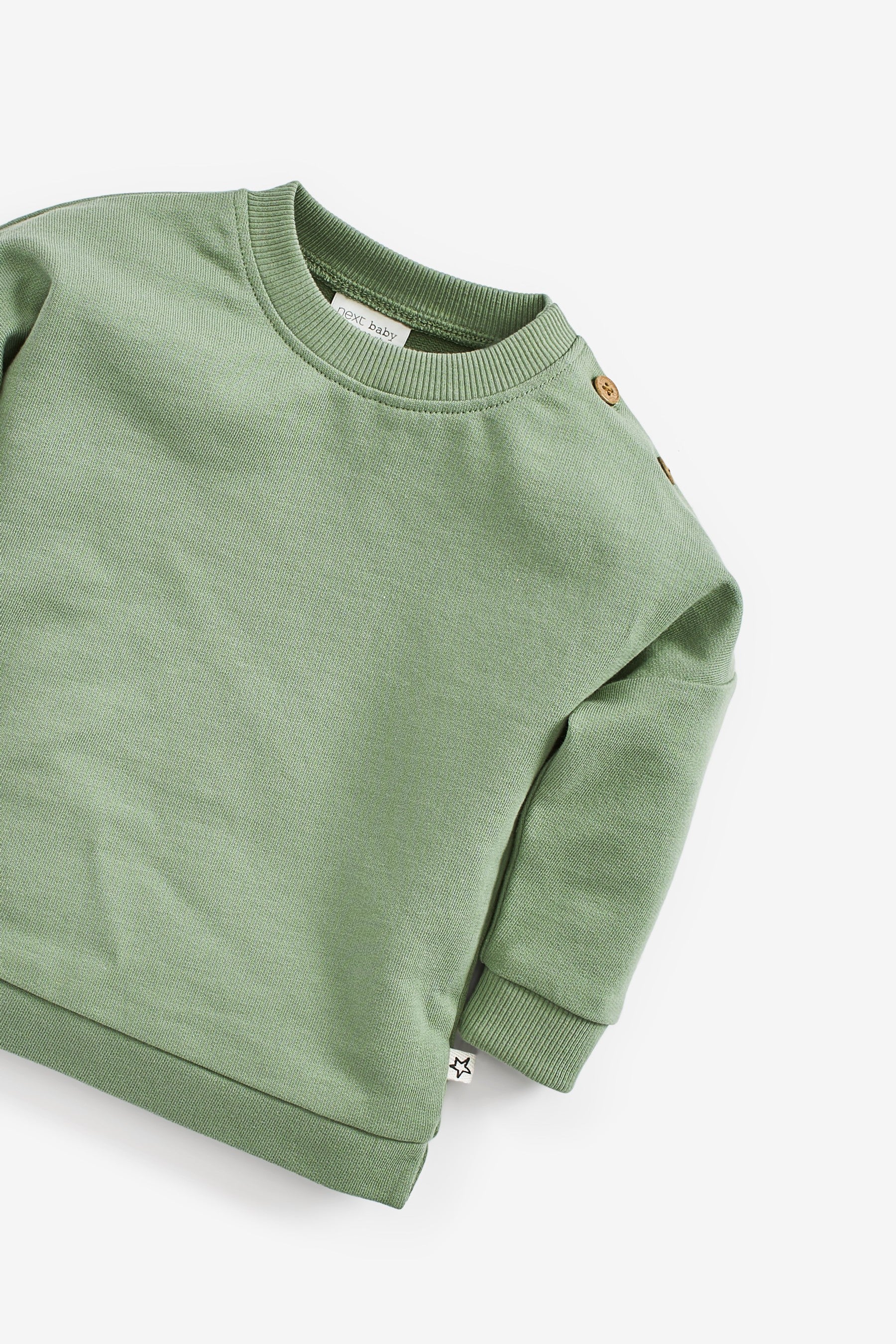 GREEN SAGE Baby Co-ord Sweatshirt And Jogger Set (0mths-2yrs)