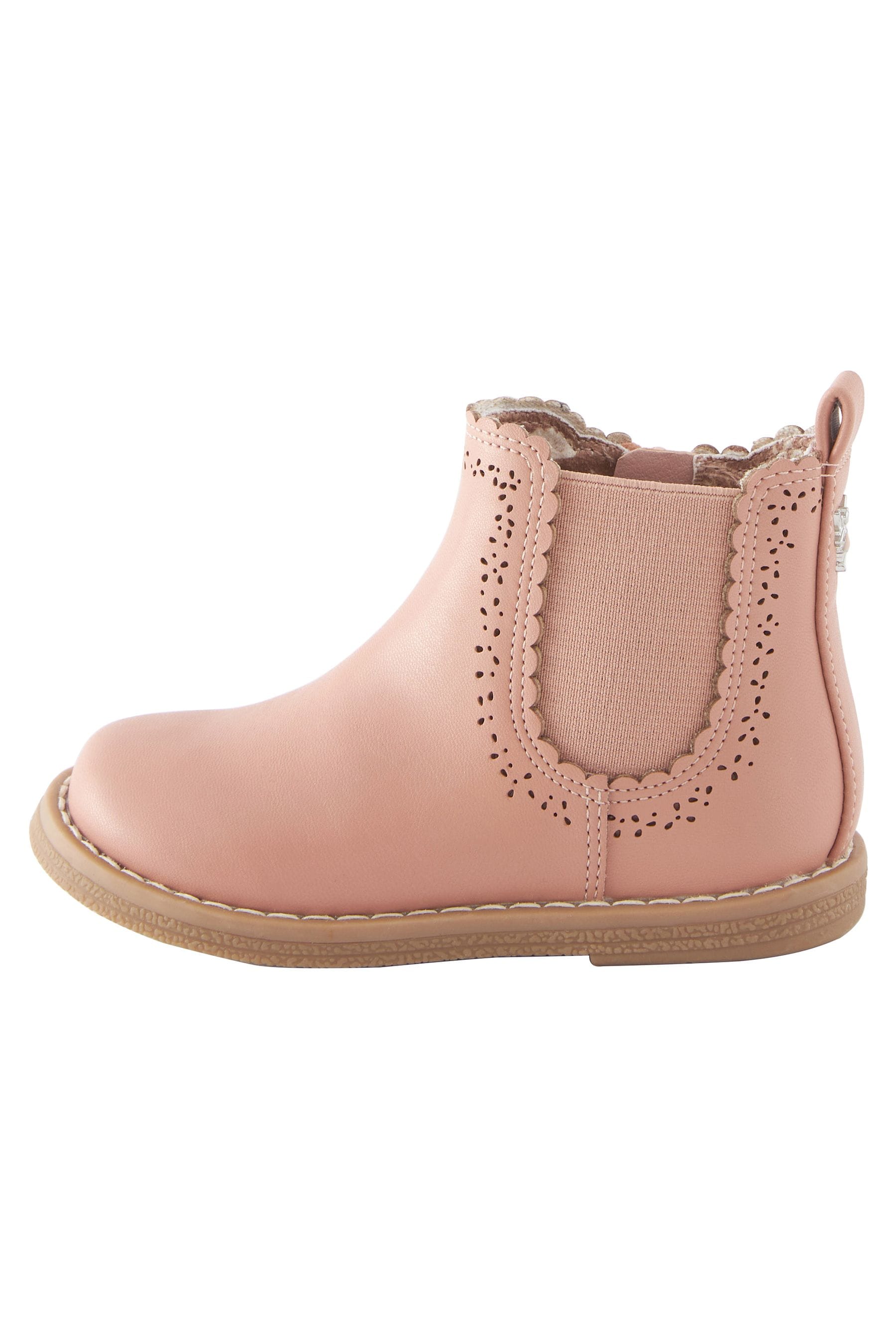 Pink Chelsea Boots