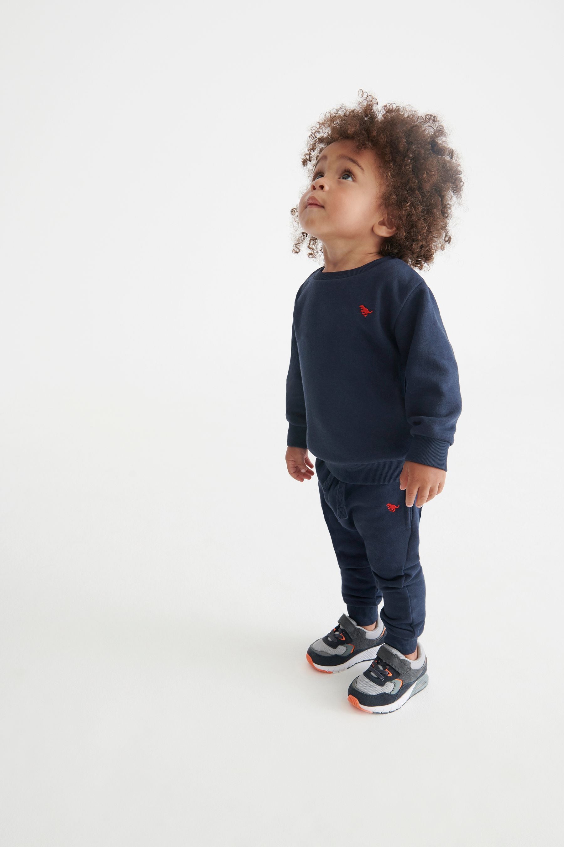 Blue Navy Jersey Sweatshirt And Joggers Set (3mths-7yrs)