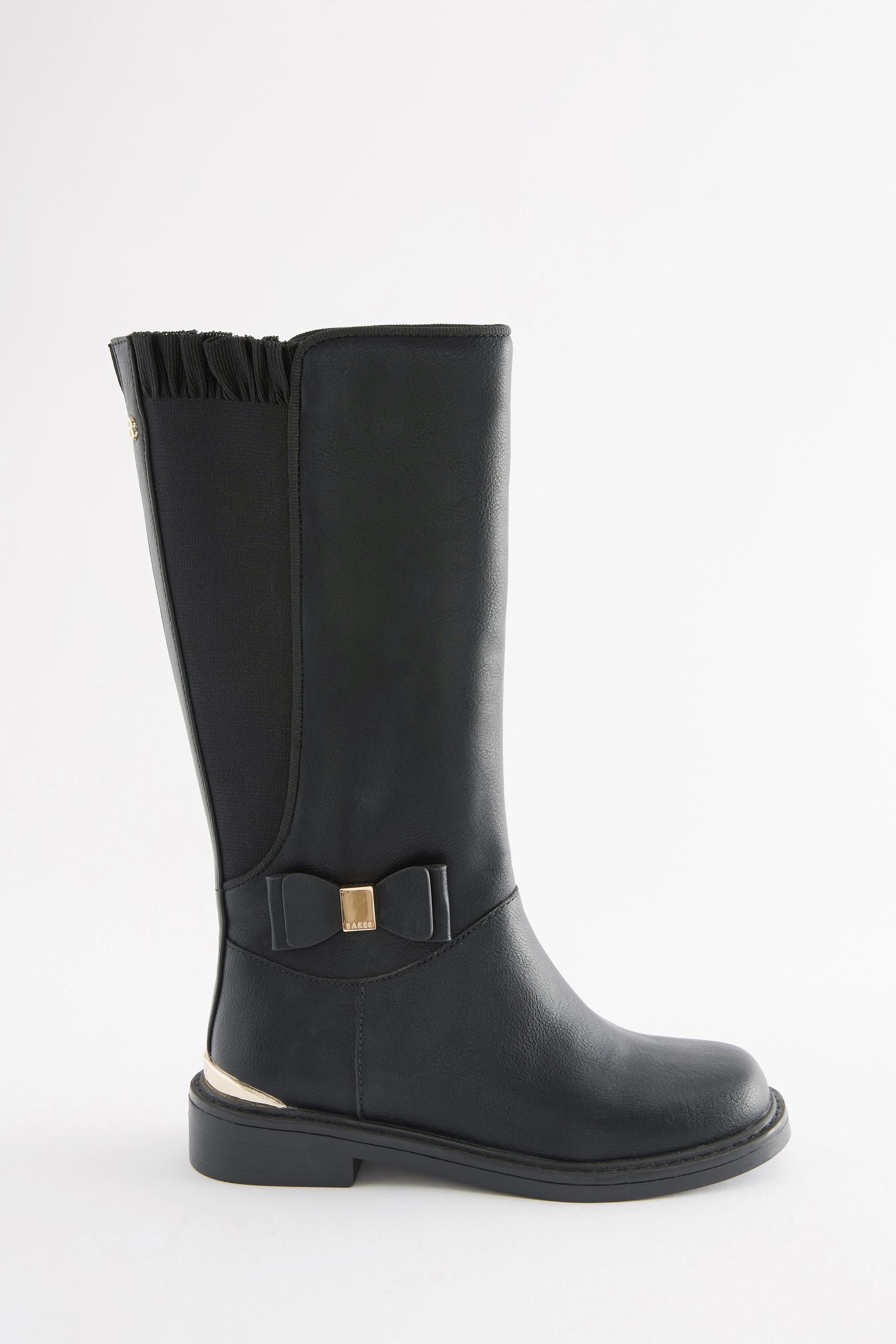 Girls ted shop baker black boots